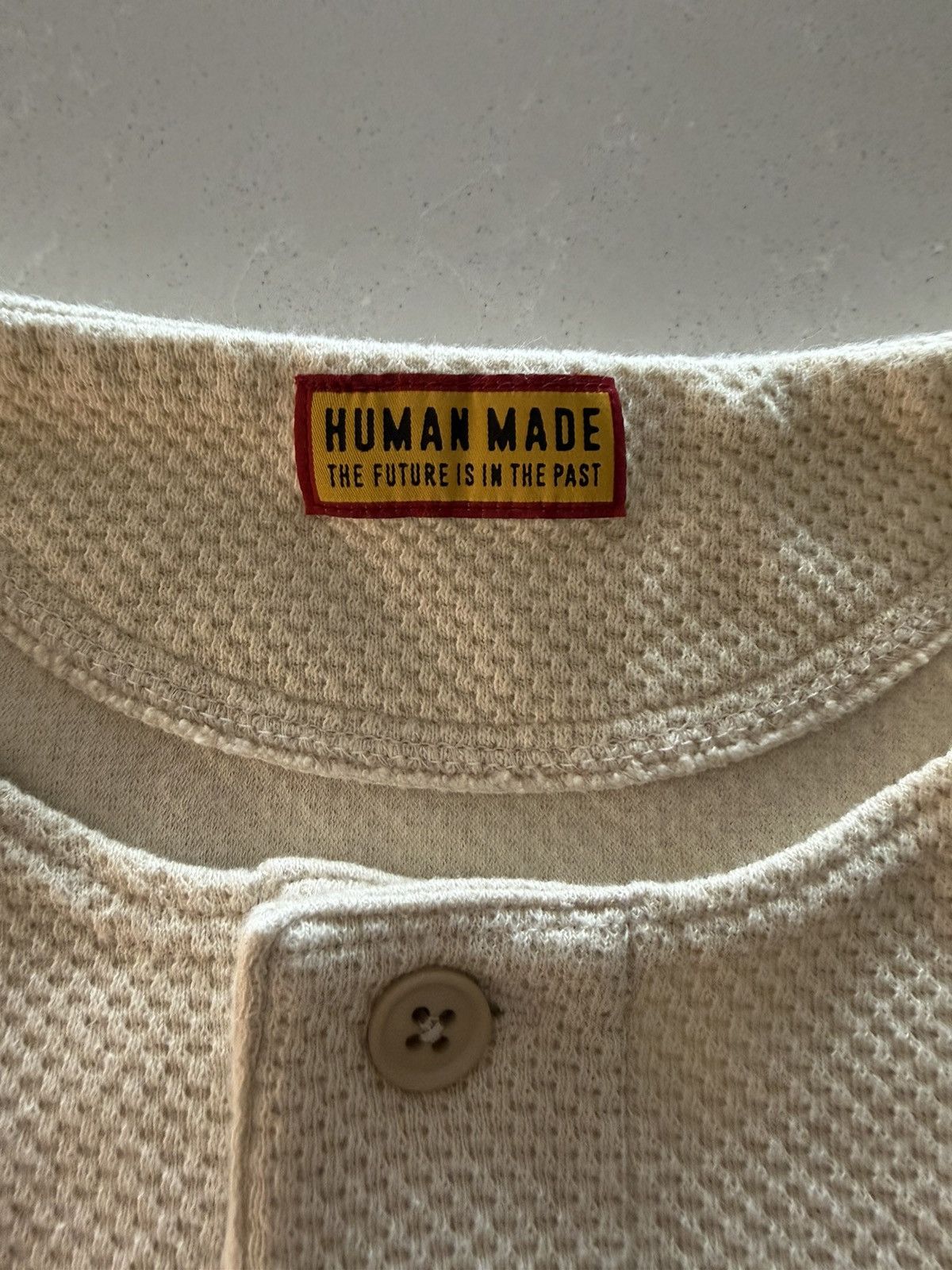 Human Made HENLEY NECK L/S T-SHIRT Size US L / EU 52-54 / 3 - 5 Thumbnail
