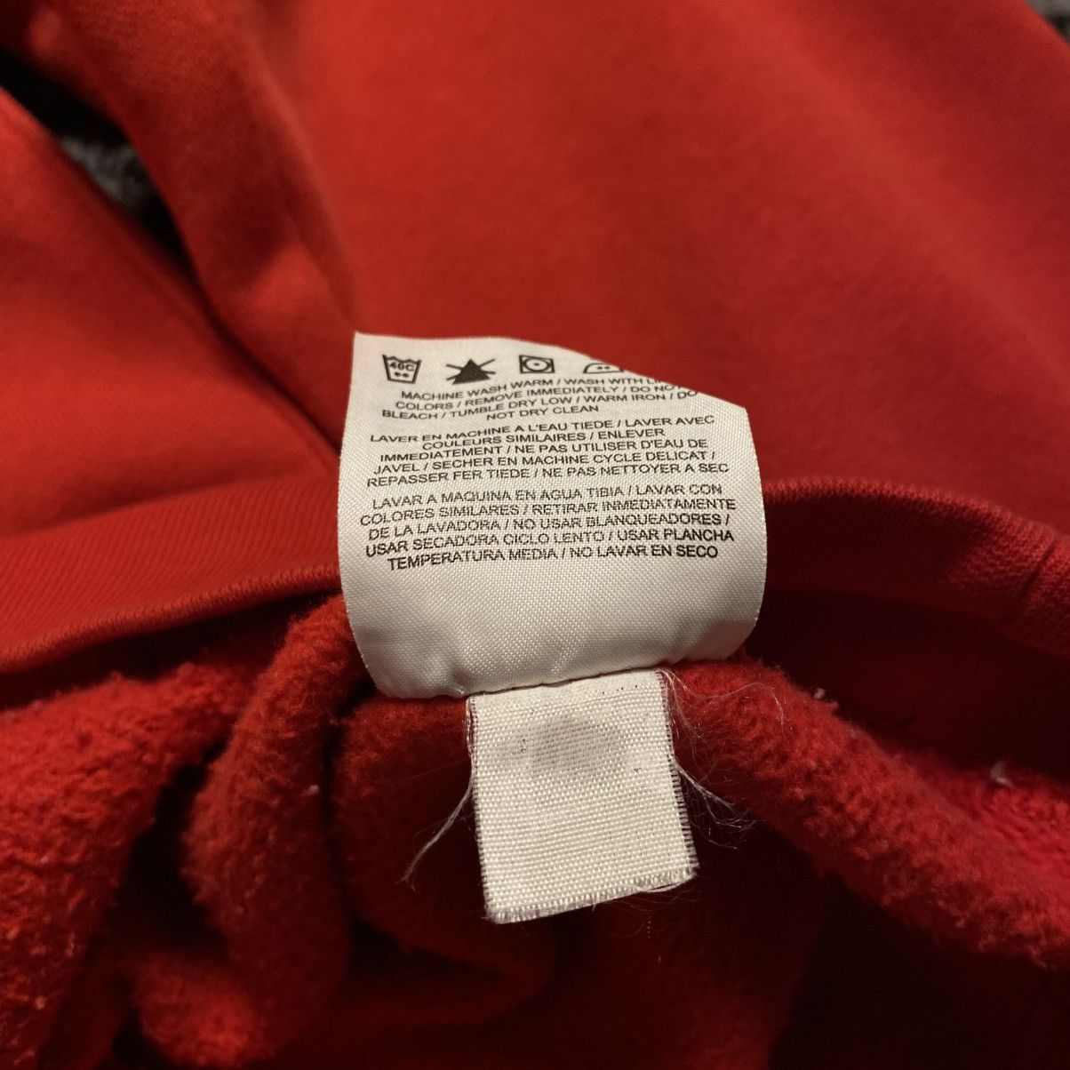 Nike Red Small Logo Hoodie 🔥
