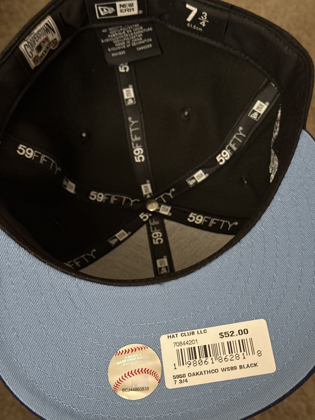 Hat Club Hatclub X Rushmore Oakland A’s 7 3/4 Size ONE SIZE - 6 Thumbnail