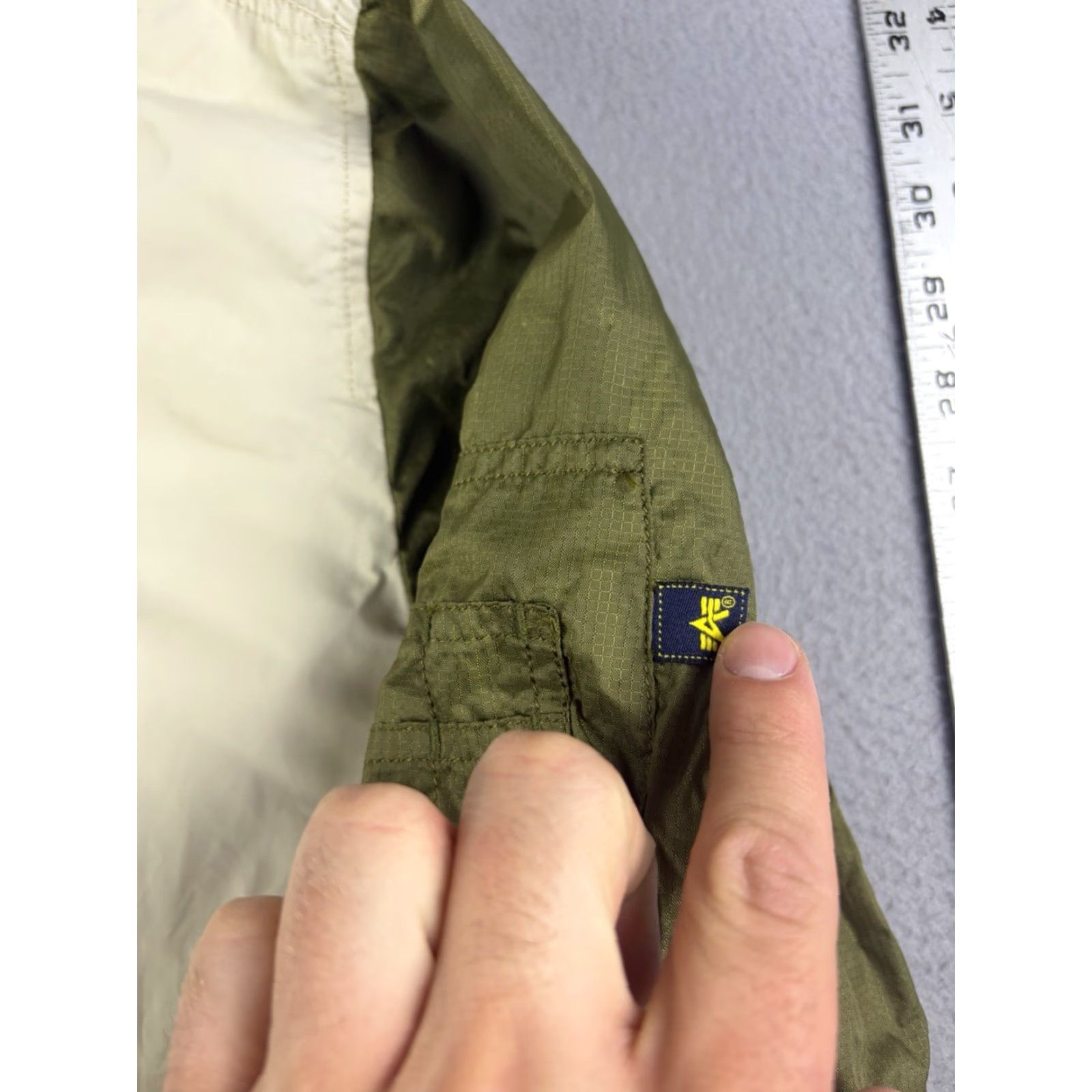 Alpha Industries VINTAGE Alpha Industries Bomber MA-1 Jacket Reversible Green Mens Small 1963 Flyer's 1963 Size US S / EU 44-46 / 1 - 3 Thumbnail