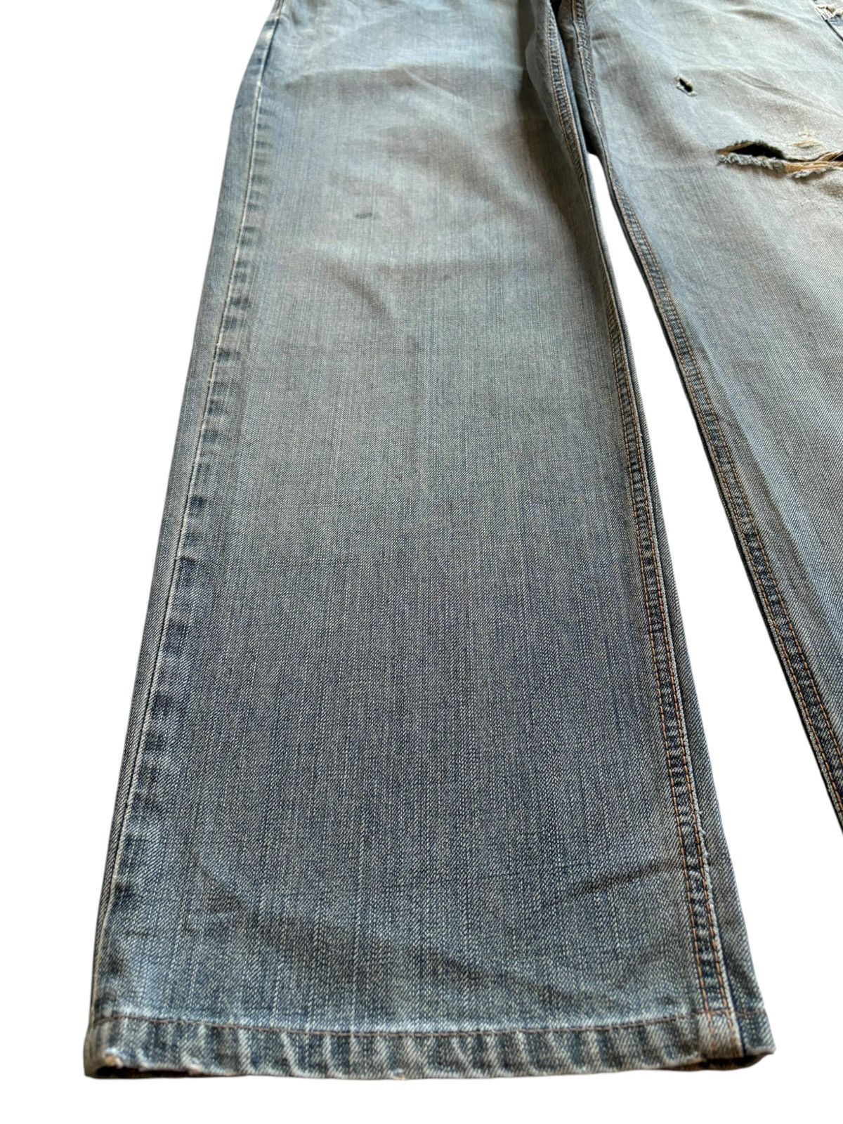 Edwin × Japanese Brand SALES🔥Vintage Japanese Edwin Distressed Baggy Jeans Size US 39 - 6 Thumbnail
