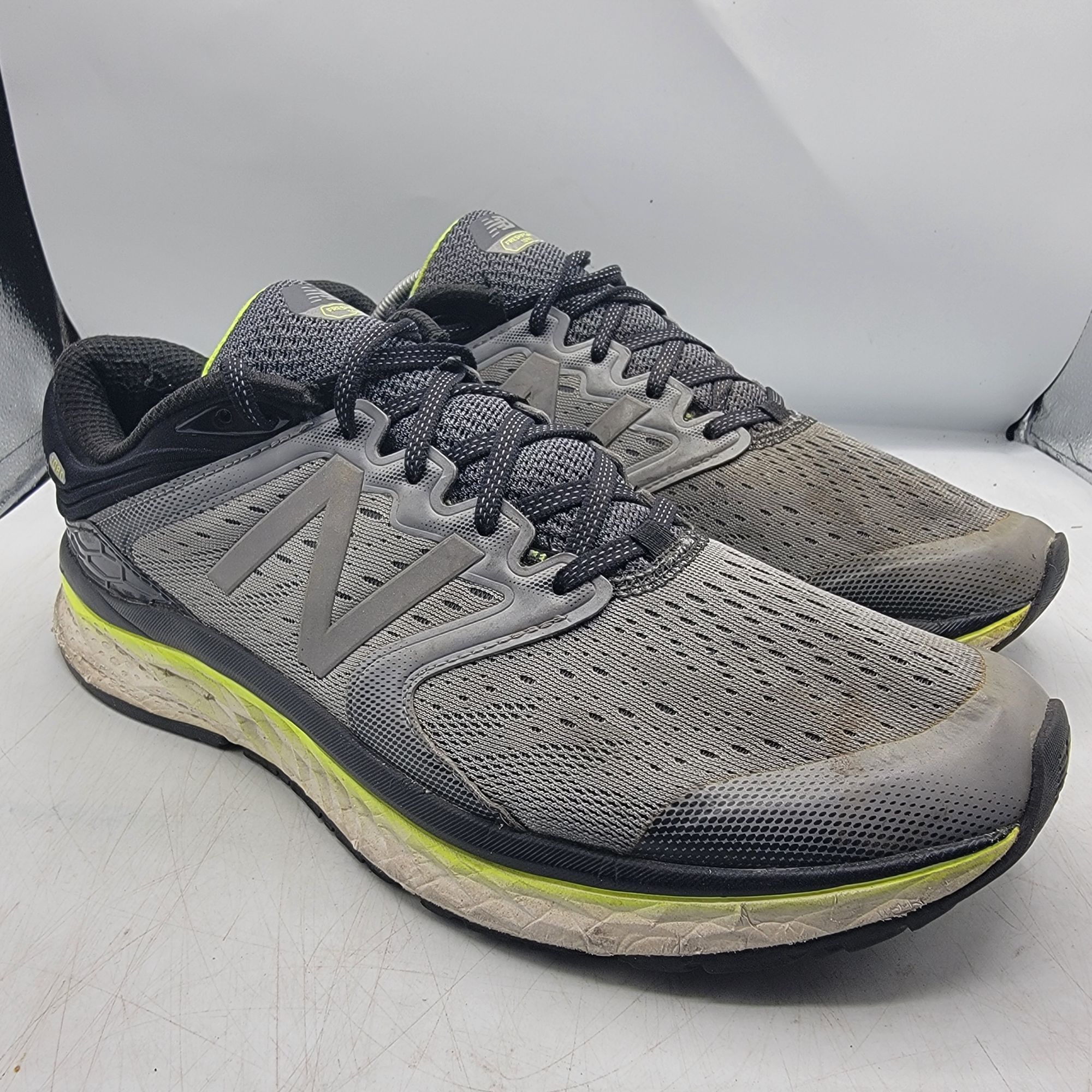 New Balance New Balance Fresh Foam 1080 Mens 12 Gray Athletic Shoes Runn Size US 12 / EU 45 - 1 Thumbnail
