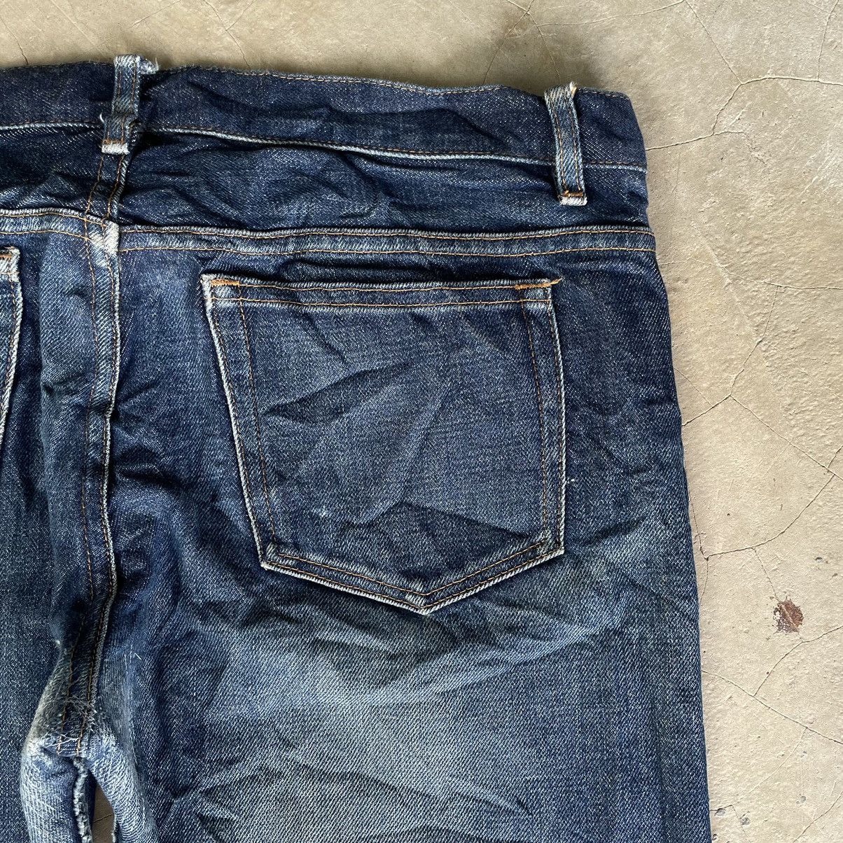 A.P.C. A.P.C. Selvedge Japan Raw Denim Indigo Distressed Jeans APC Size US 36 / EU 52 - 19 Thumbnail