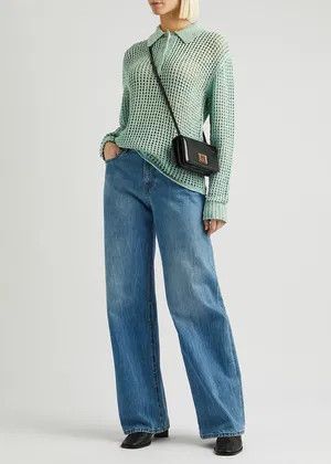 Acne Studios o1y0725 Polo Sweater in Green Size S / US 4 / IT 40 - 5 Thumbnail