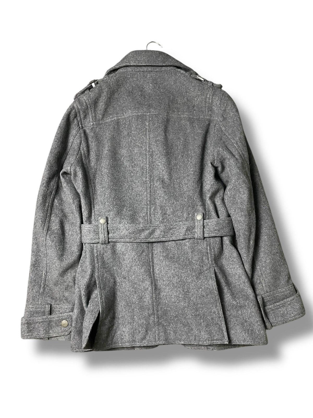 Tornado Mart Tornado Mart Brand Wool Belted Jacket (94) Size US L / EU 52-54 / 3 - 7 Thumbnail
