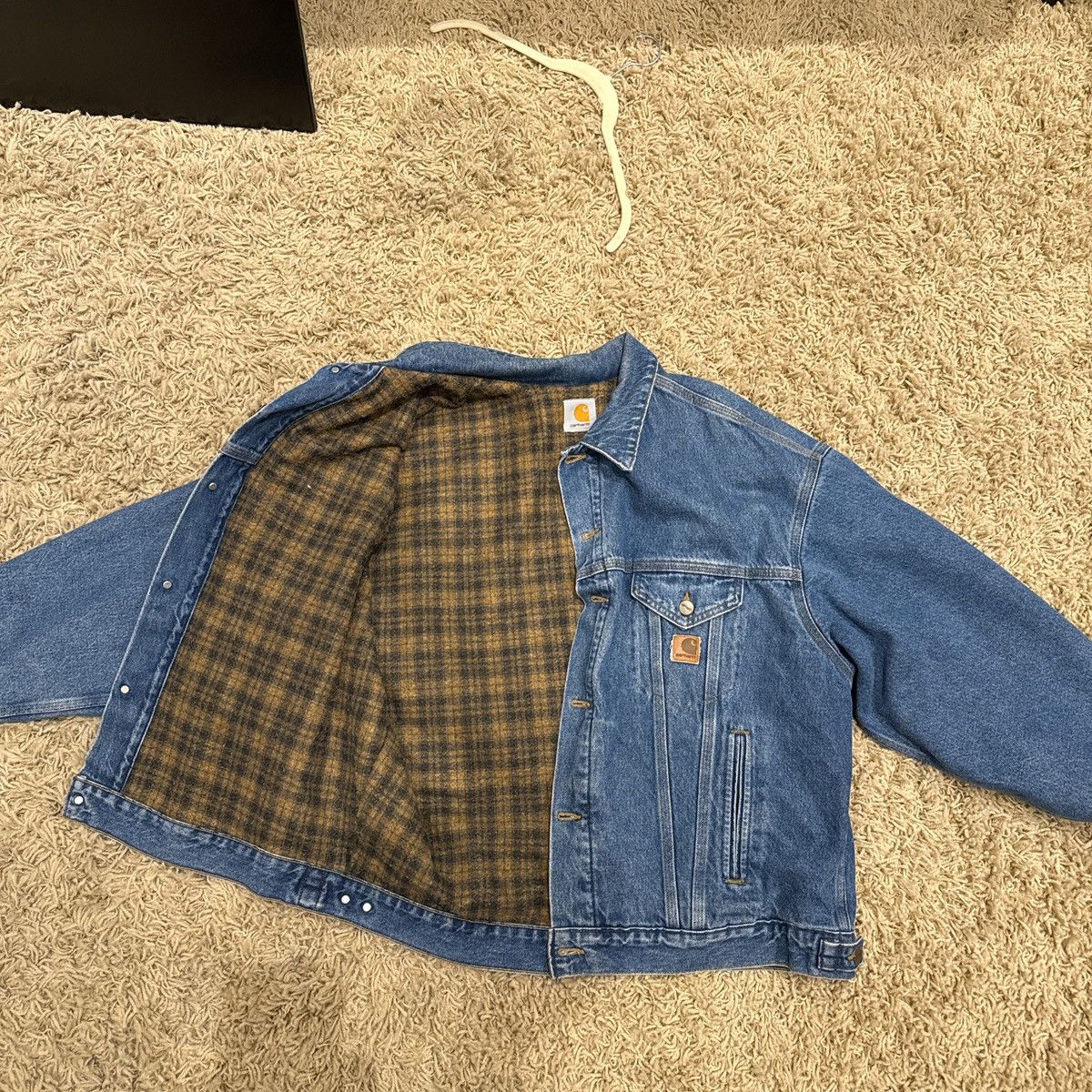Carhartt Carhartt blanket lined denim jacket Size US L / EU 52-54 / 3 - 2 Thumbnail