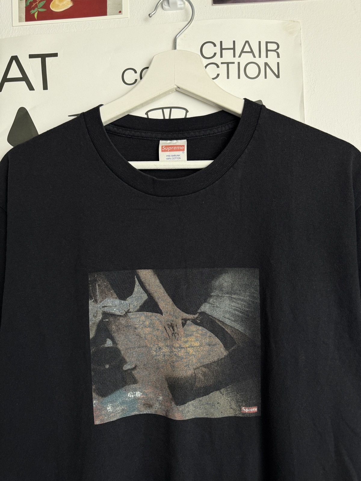 Designer × Supreme Supreme kids Jesus Christ what happened t-shirt L skate rare Size US L / EU 52-54 / 3 - 3 Thumbnail