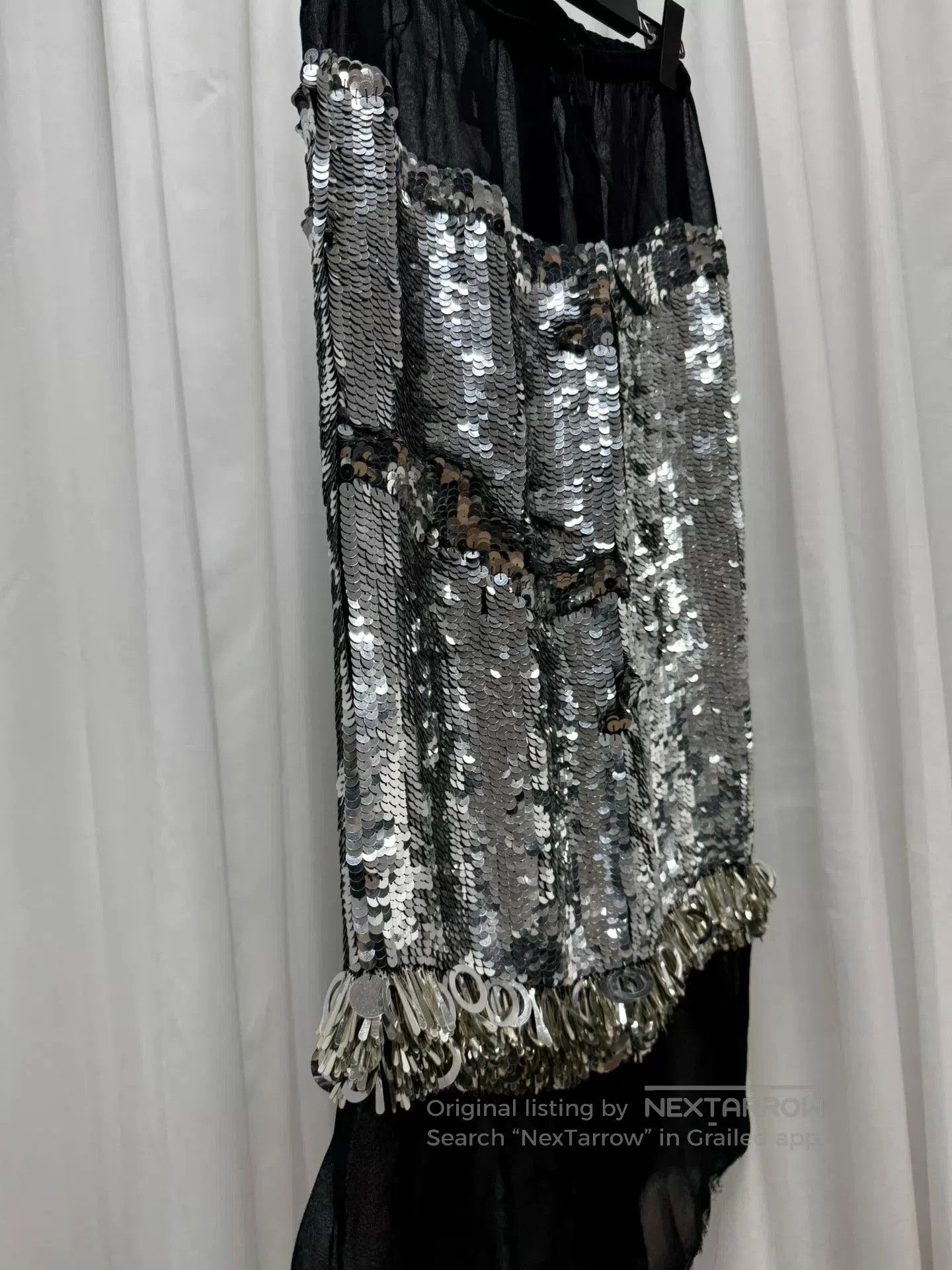 Dries Van Noten Dries Van Noten Sequin Skirt 34. Size 33" - 4 Thumbnail