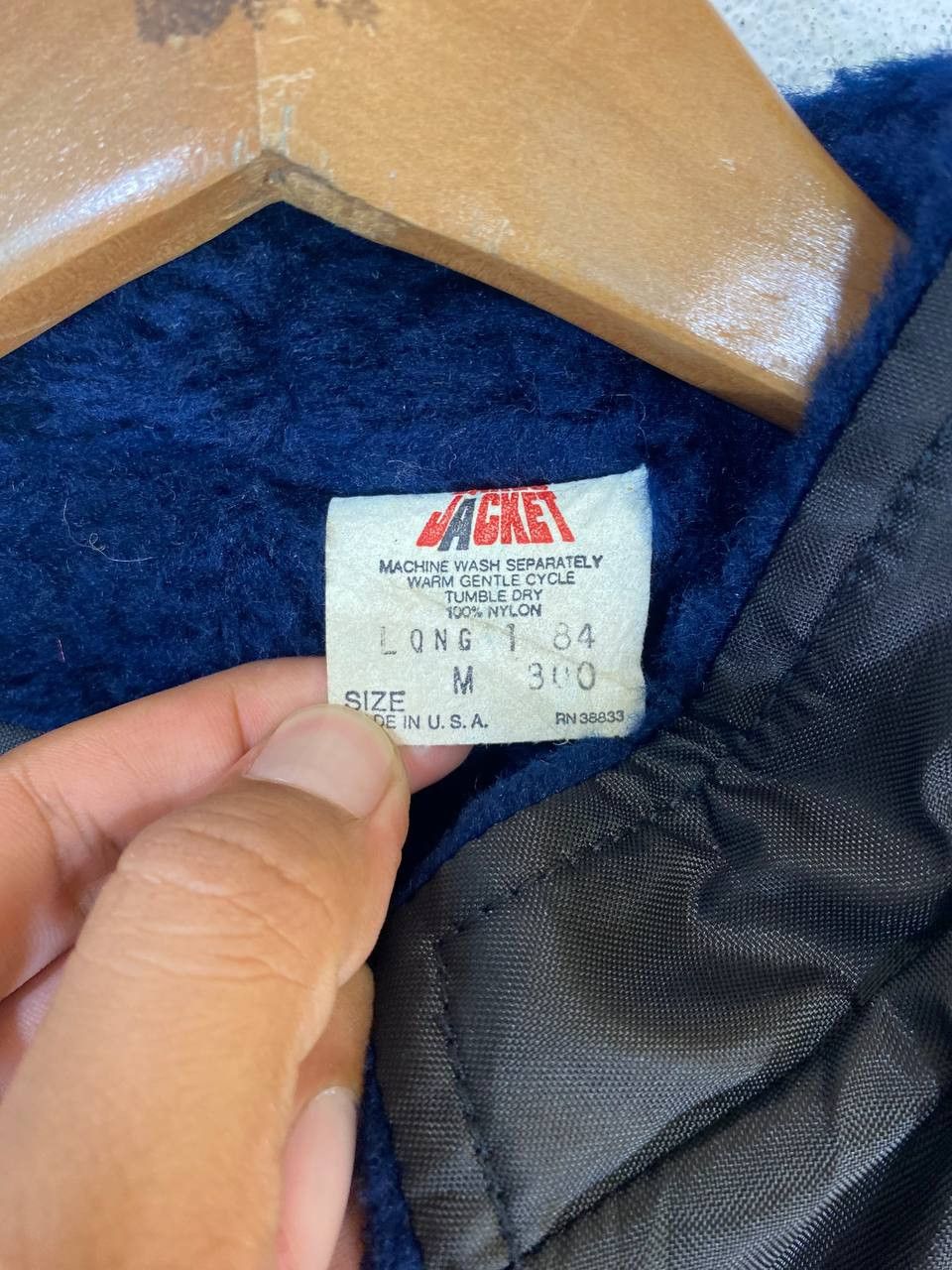 Budweiser vintage lakes jacket fleece lining budweiser pathces Size US M / EU 48-50 / 2 - 5 Thumbnail