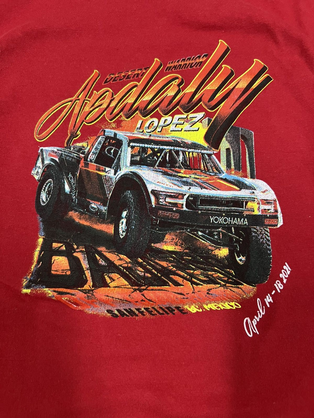 Other Desert Warrior Lopez Sanfelipe RacingT-shirt Size US M / EU 48-50 / 2 - 2 Thumbnail