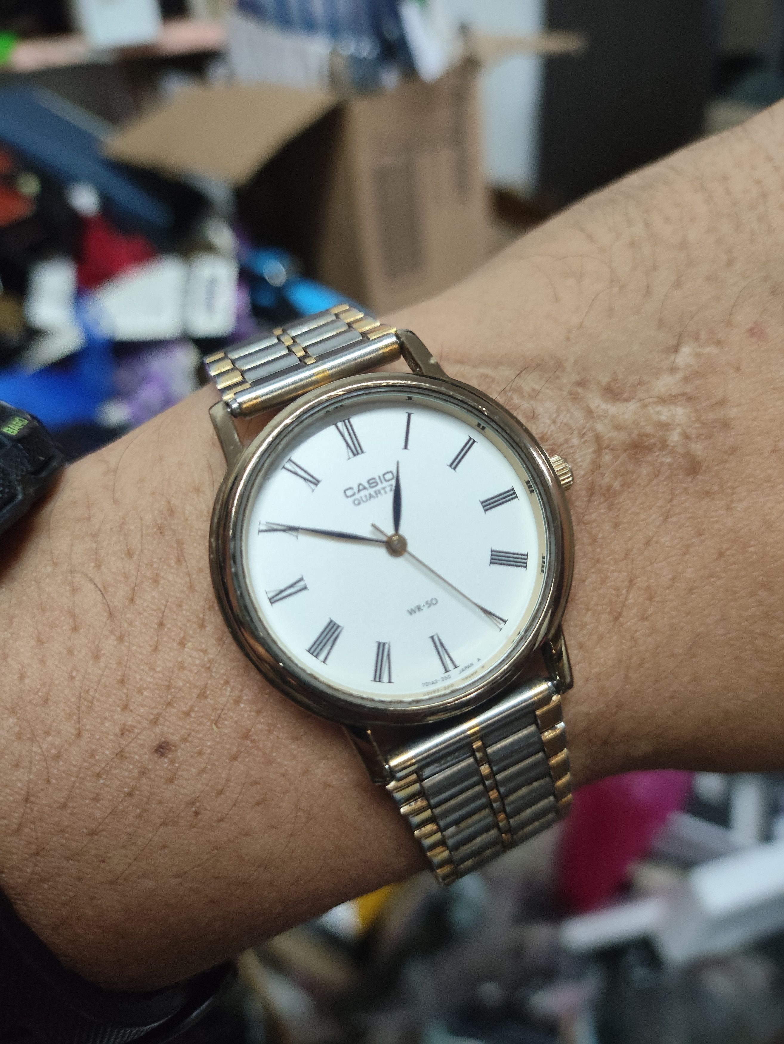 image of Casio Vintage Made In Japan (Full Function) in Silver, Men's