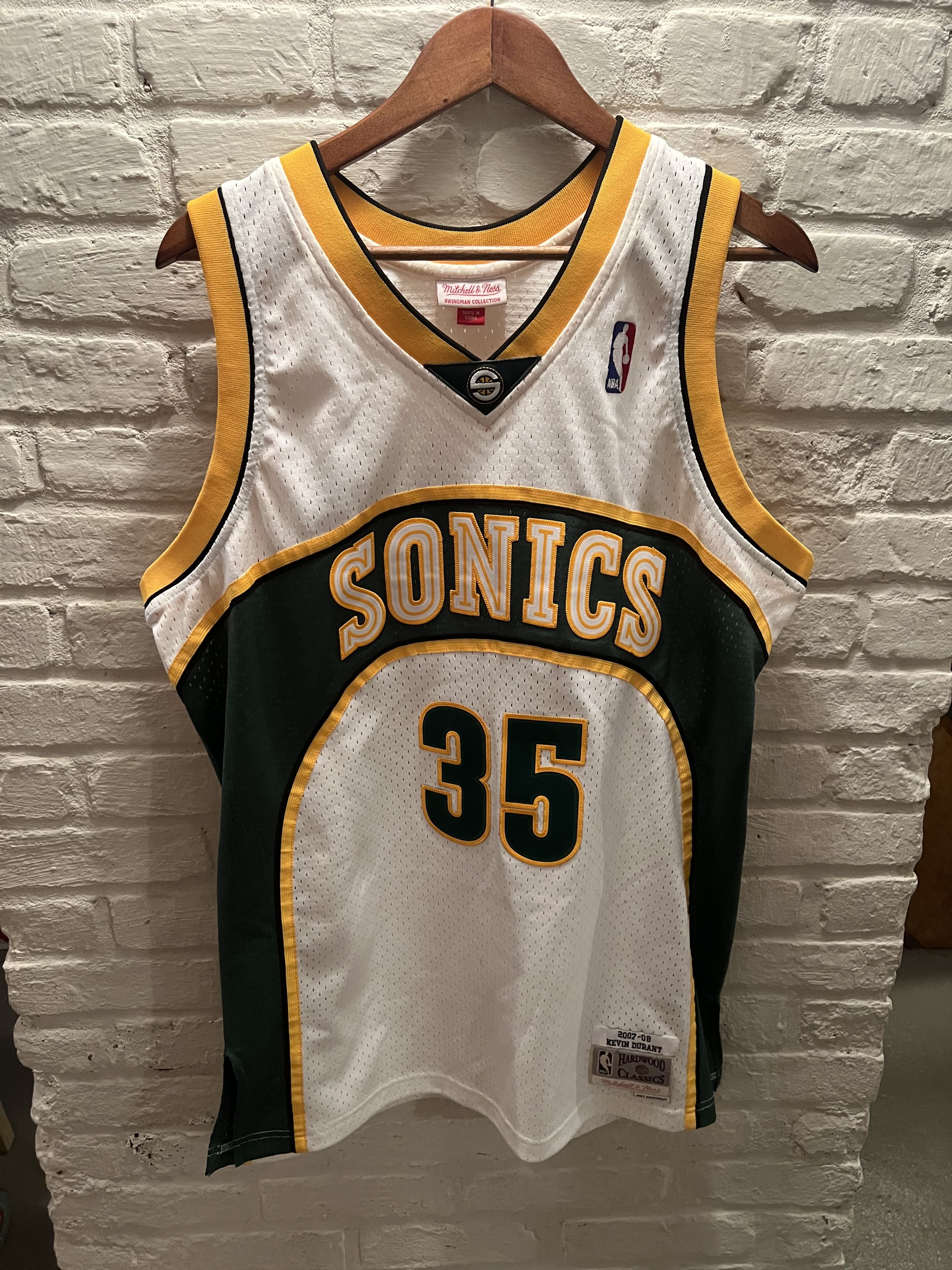 Kevin Durant Seattle Supersonics Rookie Jersey