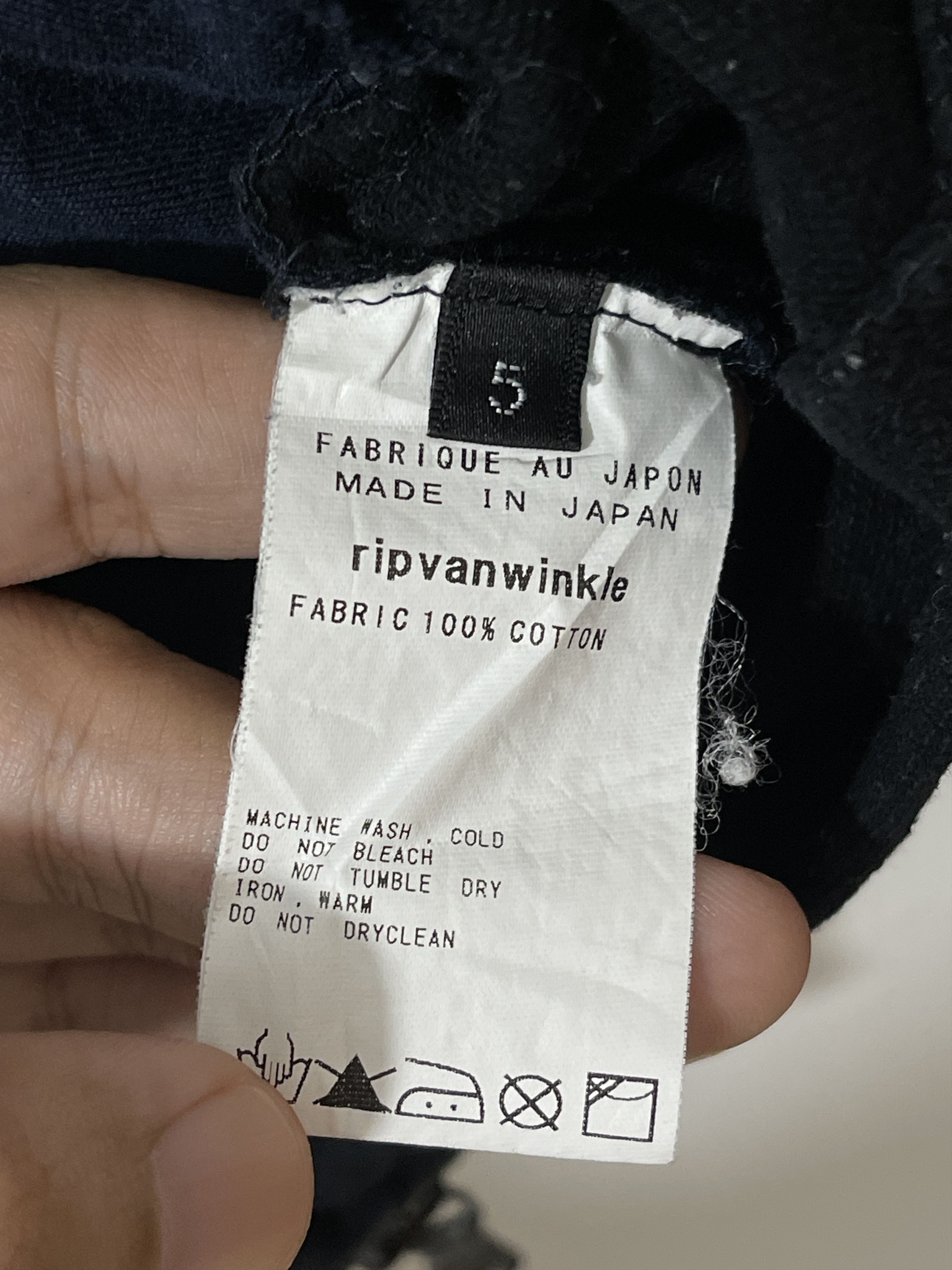 RIPVANWINKLE RIPVANWINKLE Archive Assymetrical Ninja Zip Hoodie Size US M / EU 48-50 / 2 - 6 Thumbnail