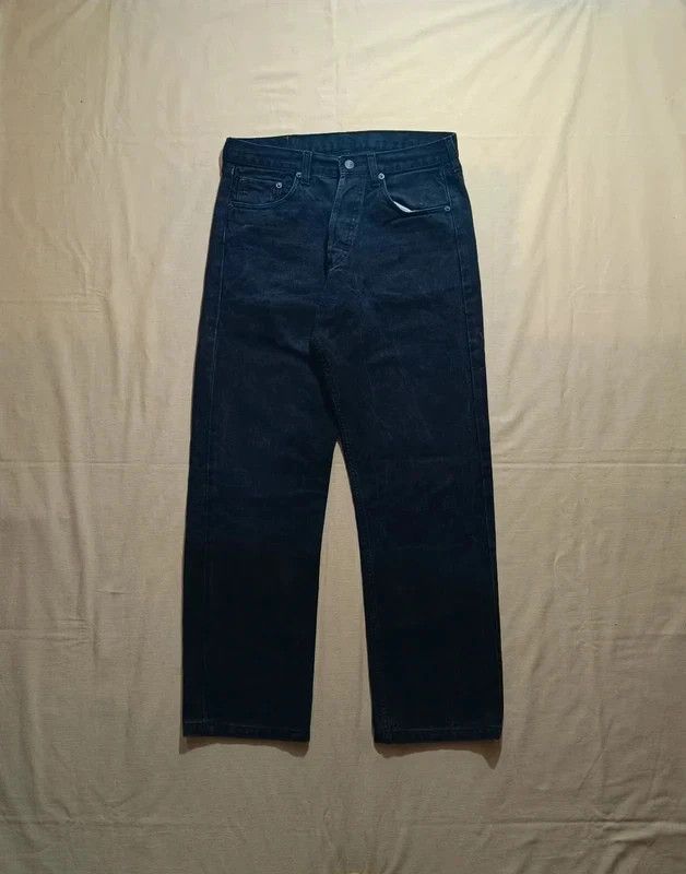 Levi's Vintage Levis 501 Black Jeans Made in USA fits W31 L29 1997 Size US 31 - 10 Thumbnail