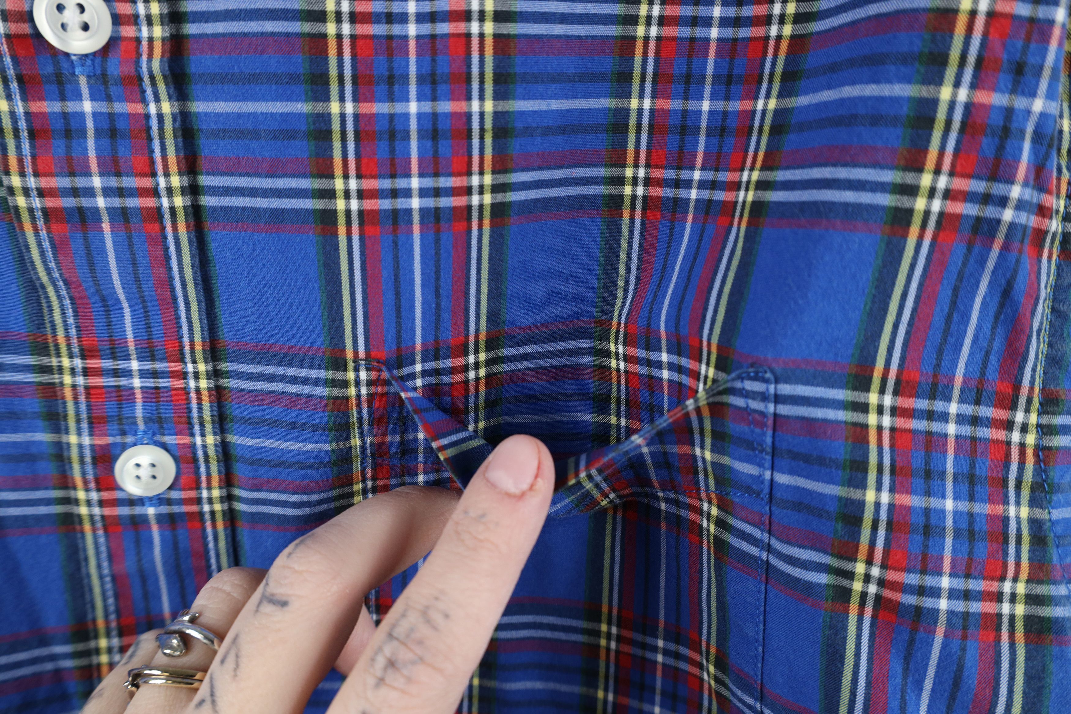 Bonobos Bonobos Fit Rainbow Plaid Collared Button Down Shirt Size US S / EU 44-46 / 1 - 4 Thumbnail
