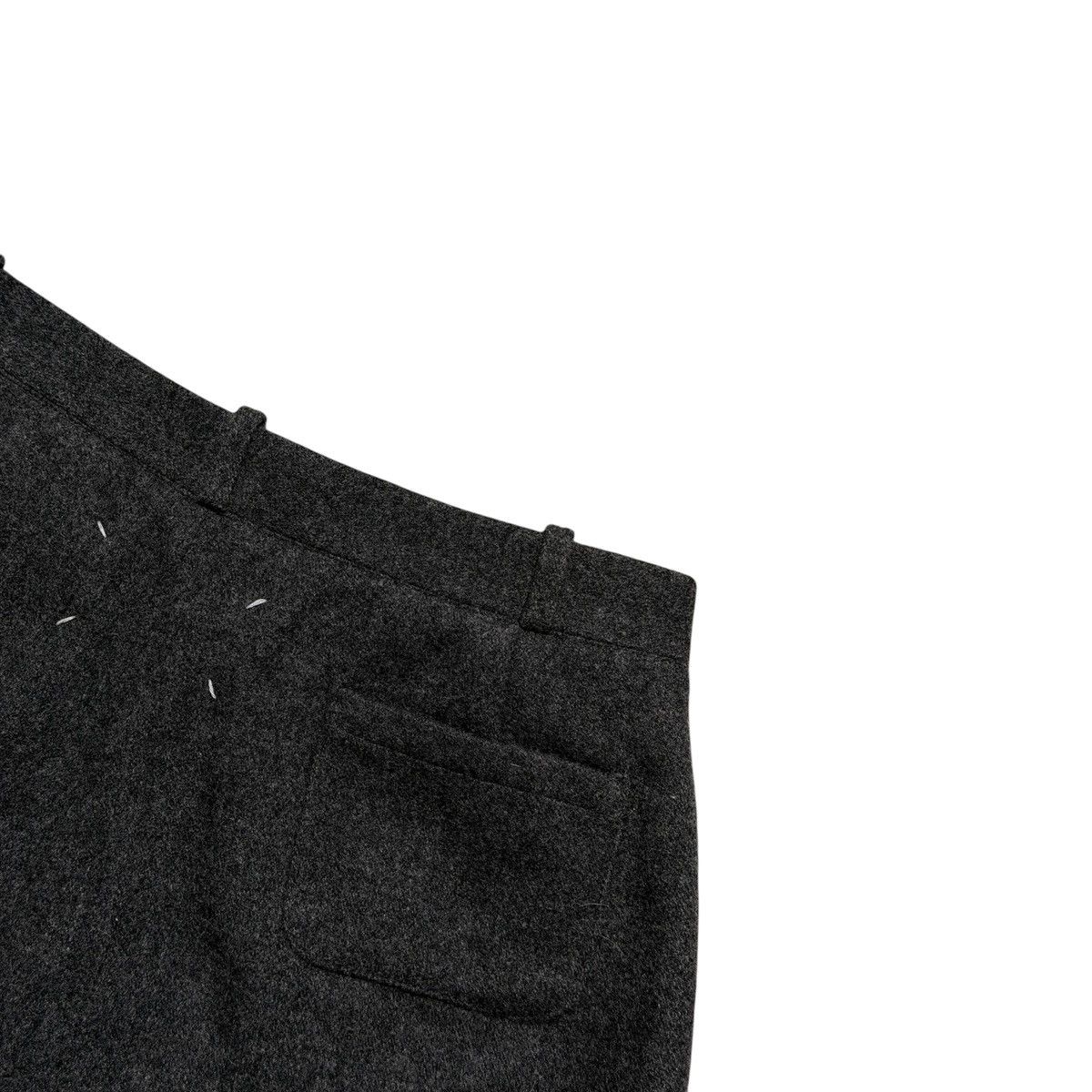 Maison Margiela Pleated side zip wide leg trouser Size US 30 / EU 46 - 4 Thumbnail
