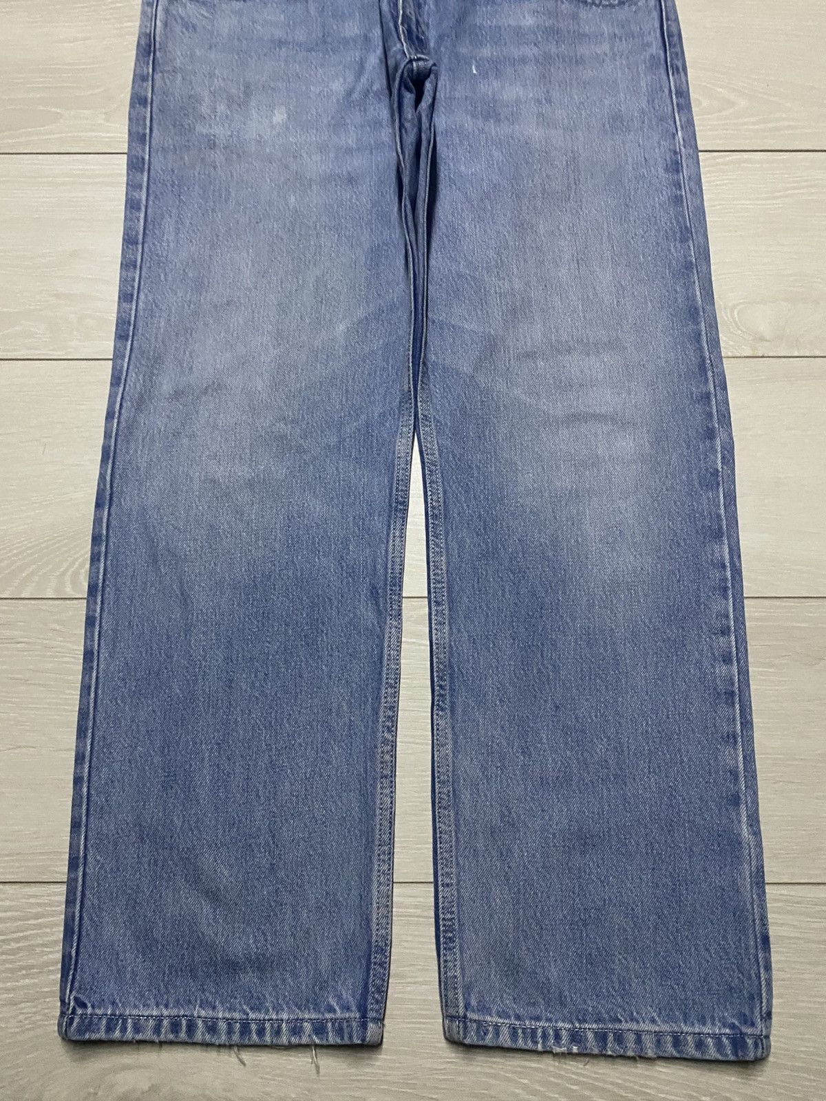 Levi's Vintage Levis Silver Tab Fade Wash Distressed Loose Jeans Size US 35 - 5 Thumbnail