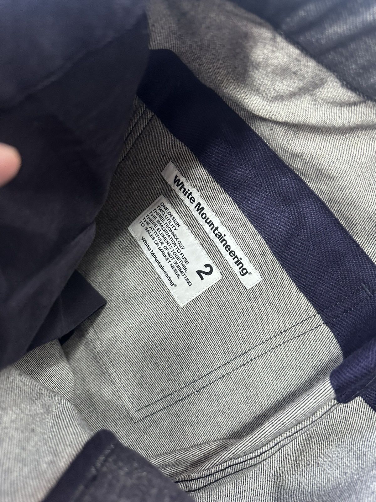 White Mountaineering White mounatineering x Gramicci denim tapered pants Size US 32 / EU 48 - 7 Thumbnail