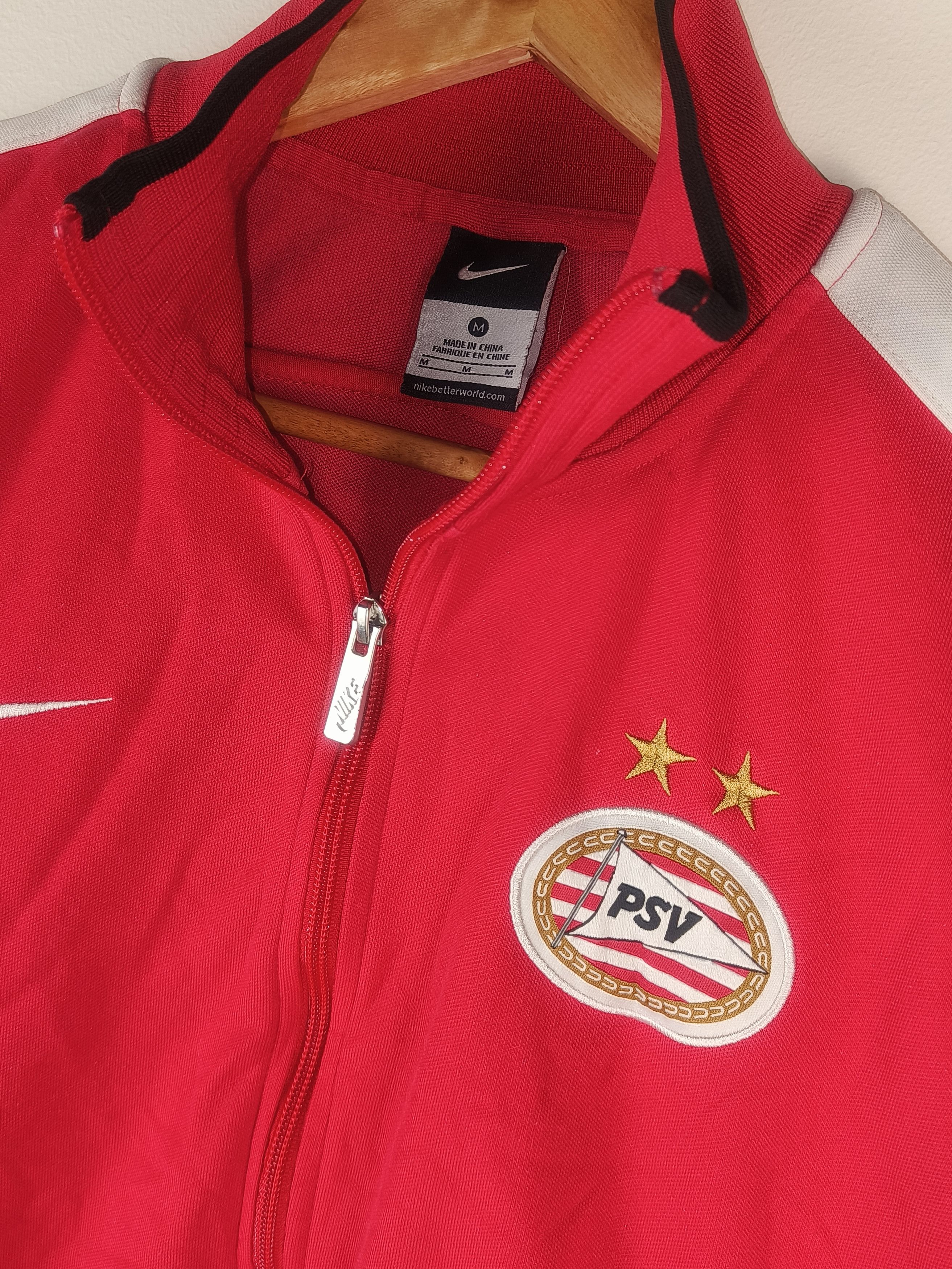 Nike Nike PSV 2010-11 Track Dutch Football Eredivisie Jacket Size US M / EU 48-50 / 2 - 2 Thumbnail