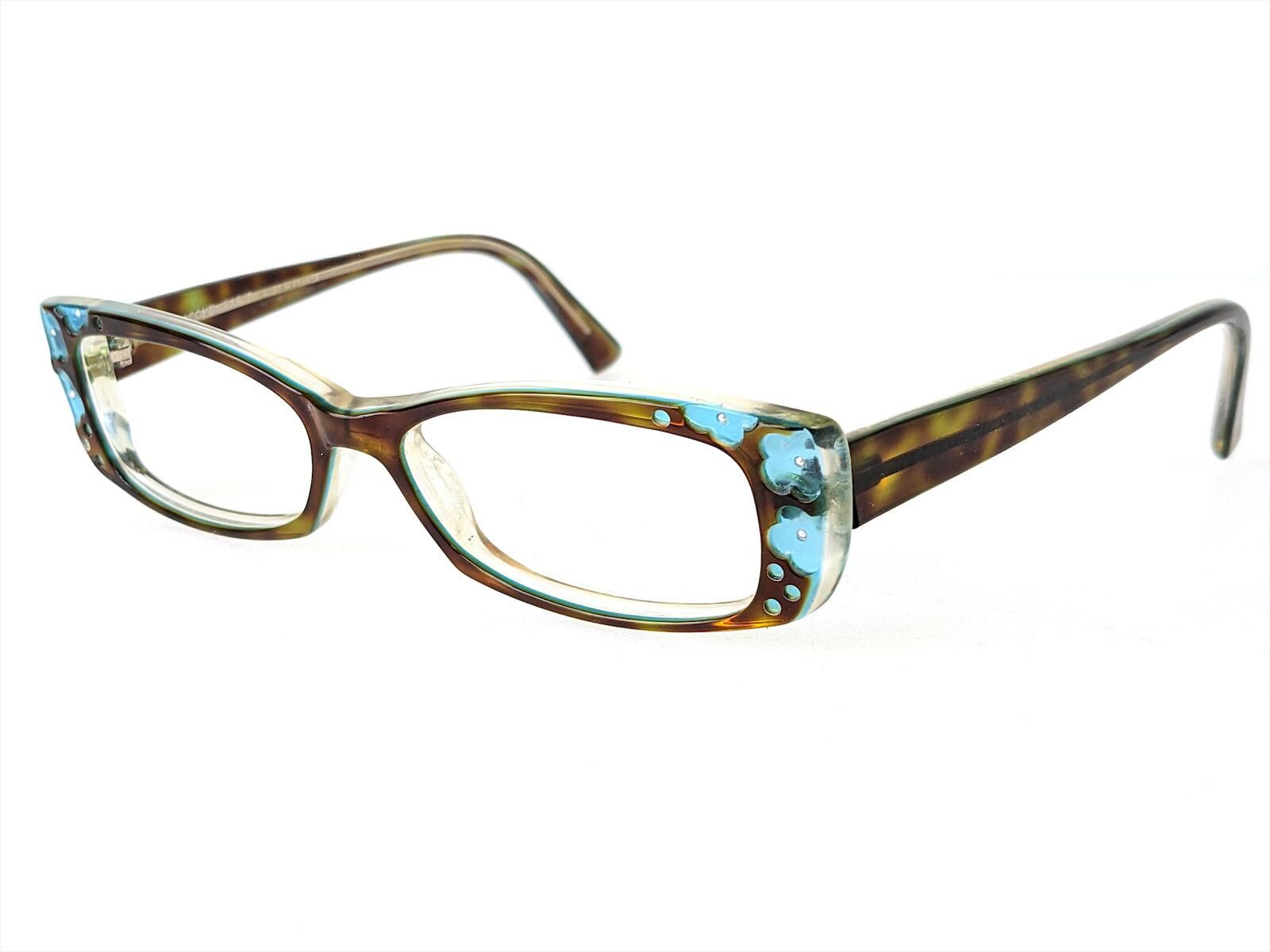 Other Jean Lafont Primrose Women Eyeglasses France | Tortoise Blue Size ONE SIZE - 3 Thumbnail