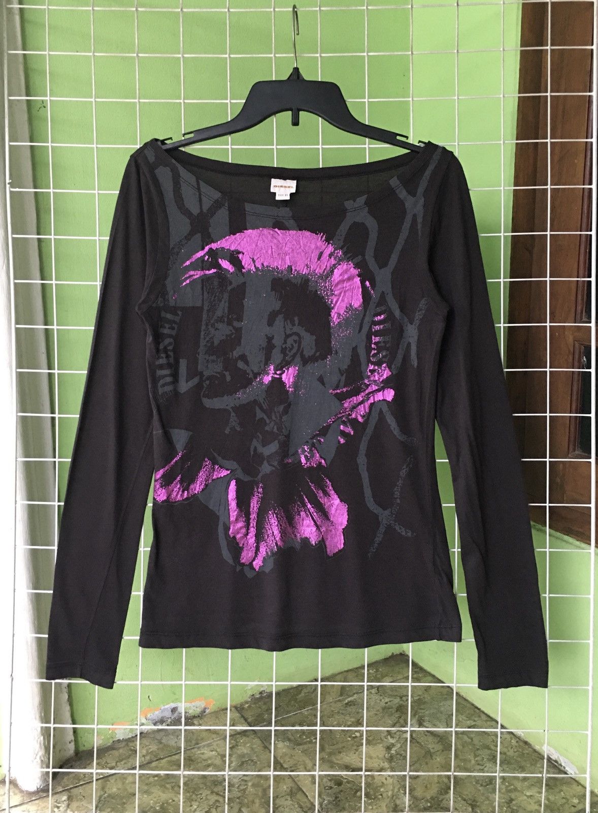 Diesel 2000s Diesel Longsleeve Size XS / US 0-2 / IT 36-38 - 1 Thumbnail