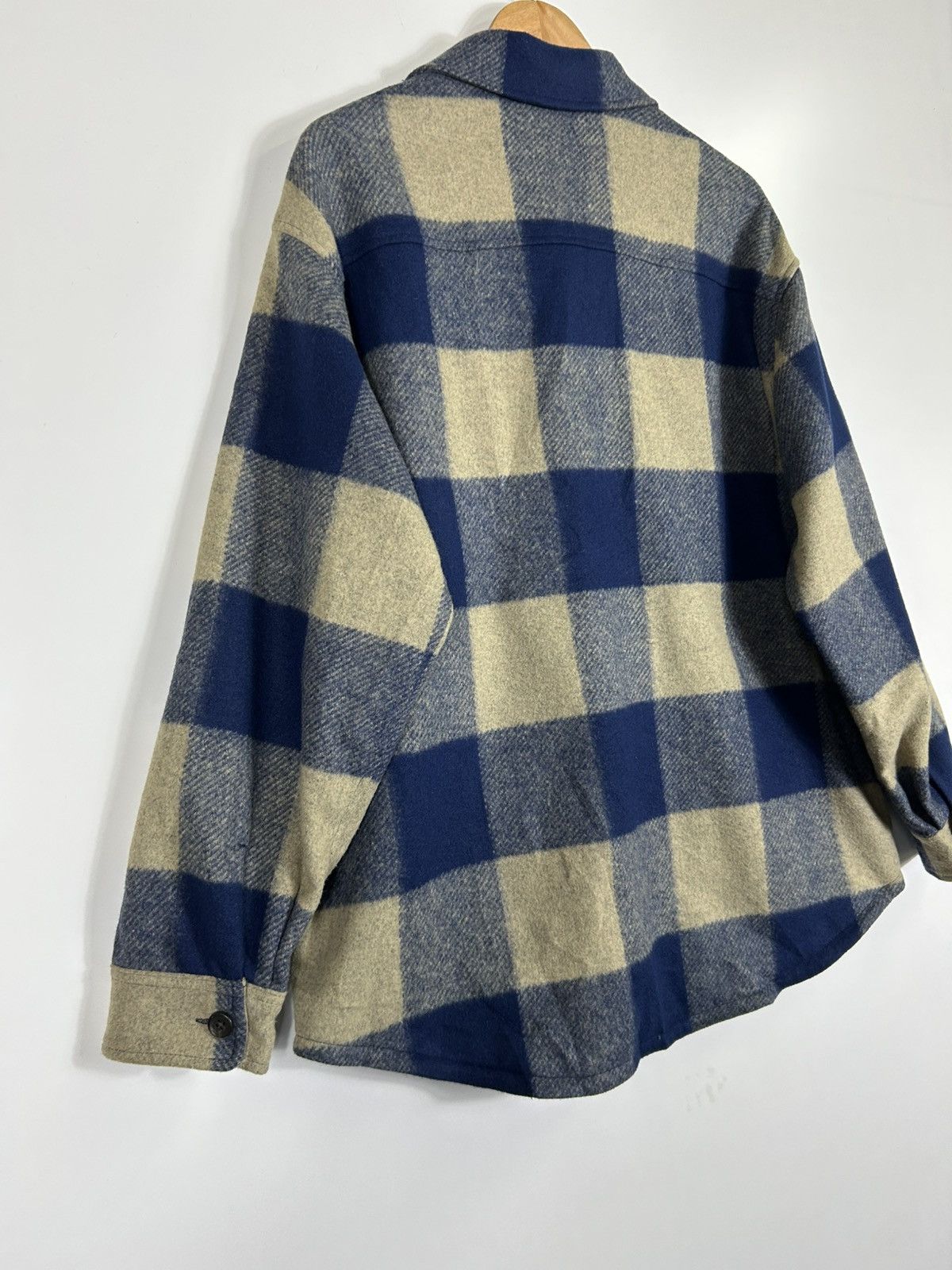 Japanese Brand × Uniqlo 🔥Uniqlo Flannel Wool Button Shirt Jacket Size US XL / EU 56 / 4 - 15 Thumbnail