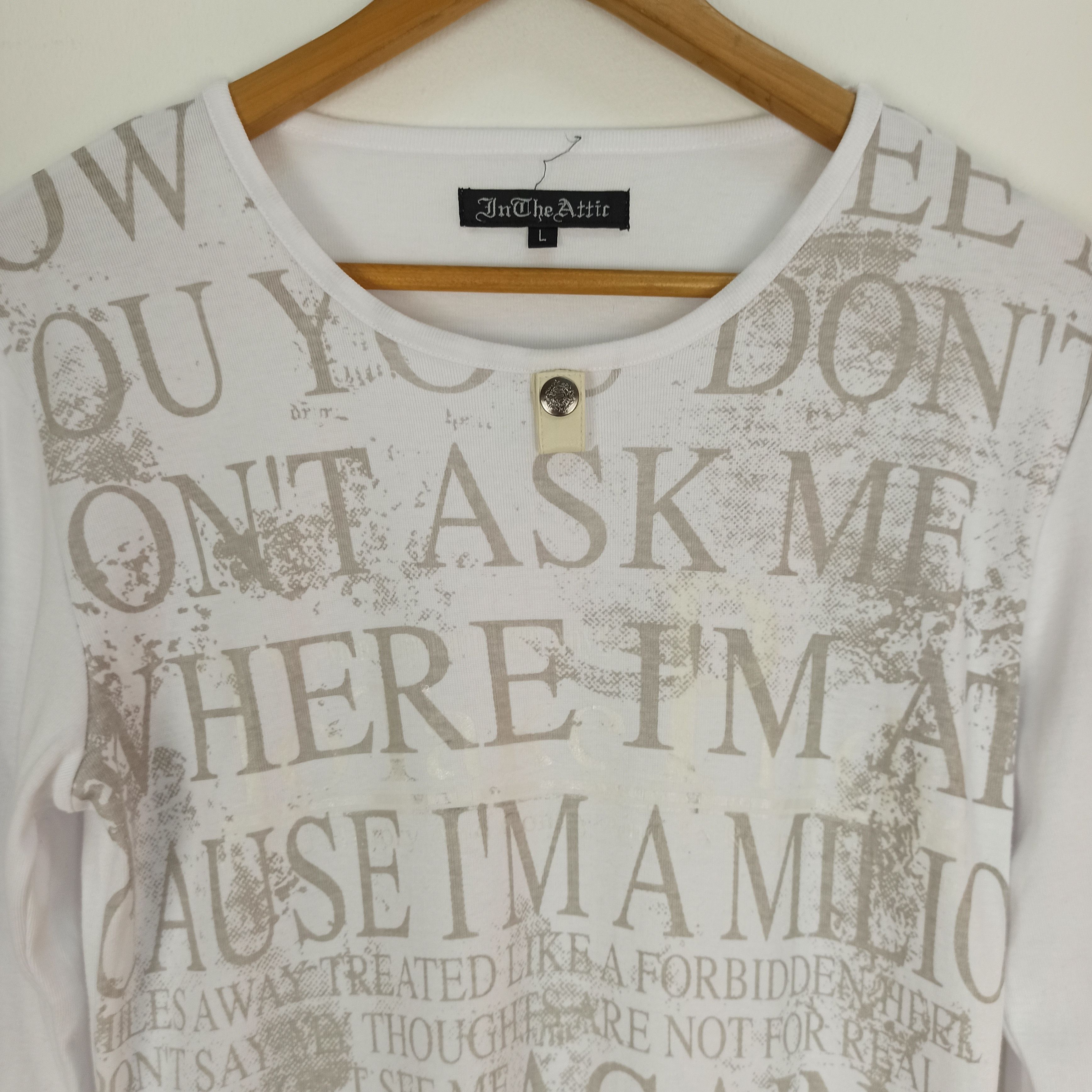 In The Attic Poem In the Attic Long T-shirt Style Ifsixwasnine LGB Size US M / EU 48-50 / 2 - 2 Thumbnail