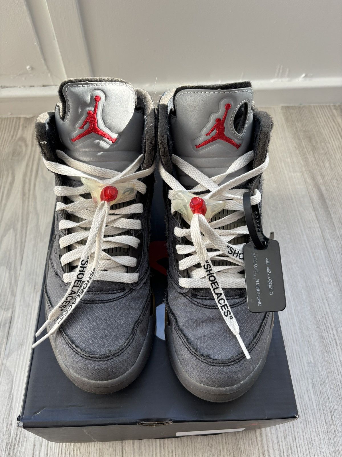 Off-White x Air Jordan 5 Retro SP Muslin