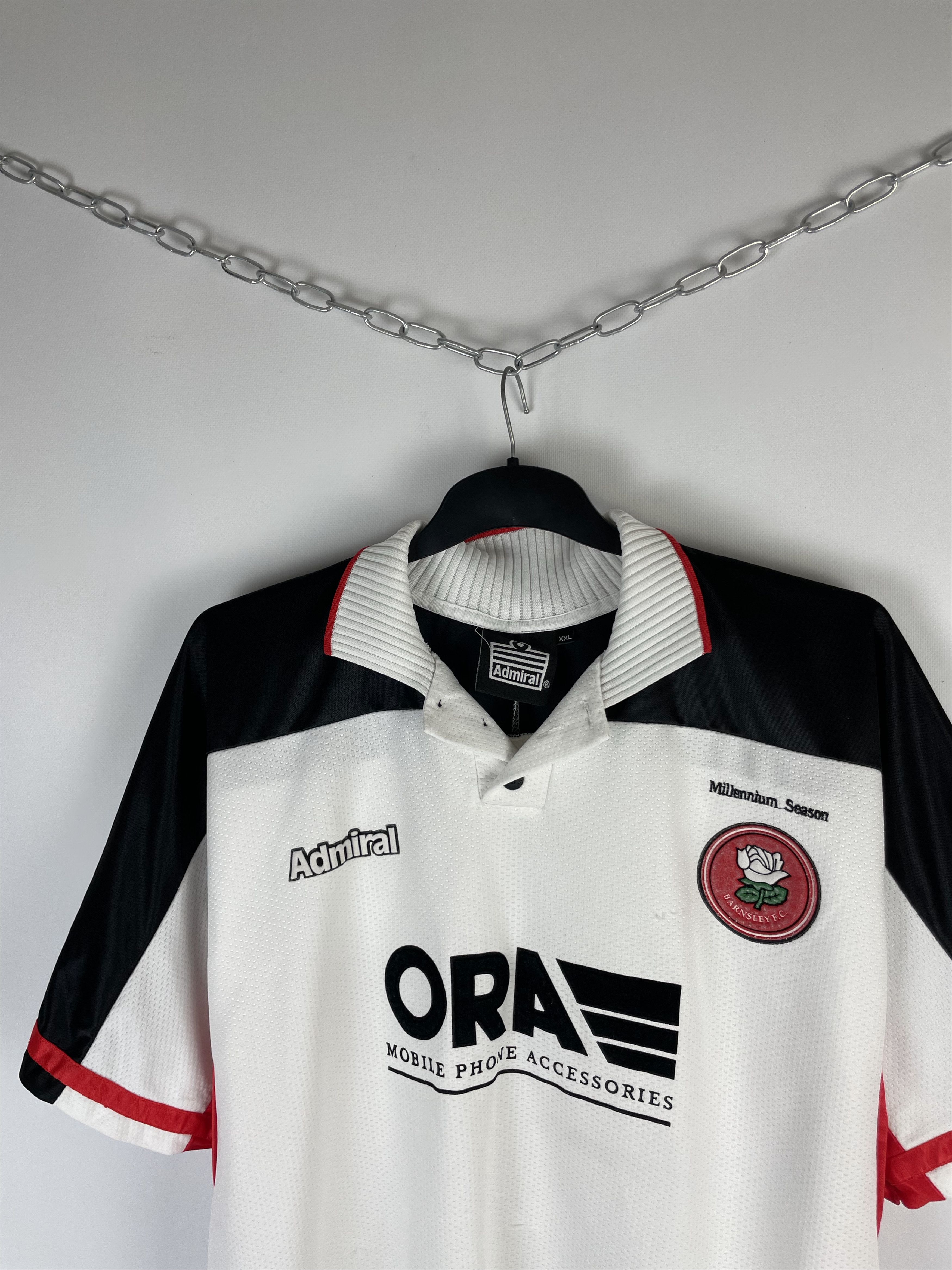 Vintage Barnsley football shirt 1999 Soccer Jersey Rare Size US XXL / EU 58 / 5 - 3 Thumbnail