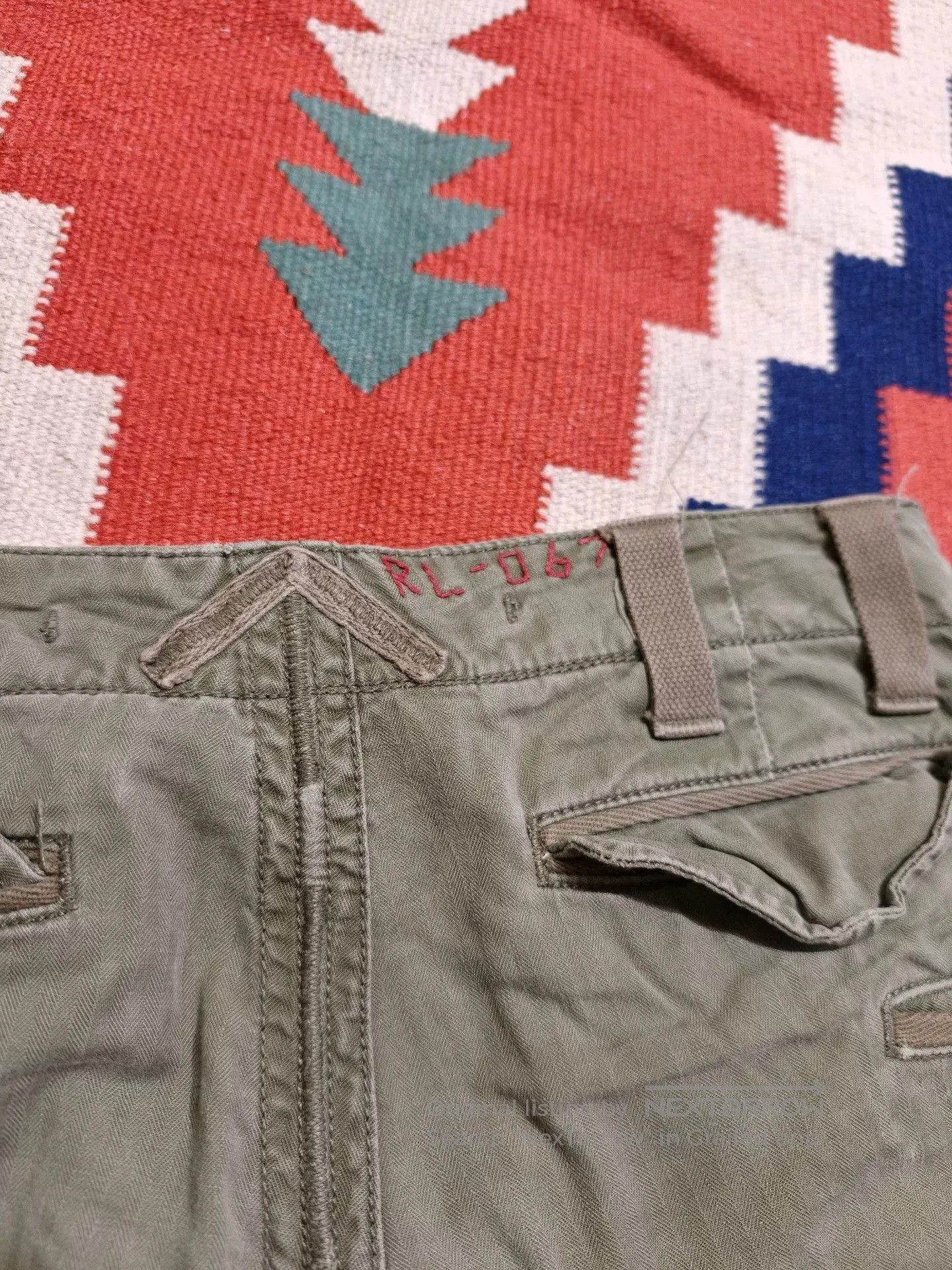 RRL Ralph Lauren RRL Ralph Lauren Vintage Cargo Paratrooper Pants. Size US 32 / EU 48 - 8 Thumbnail