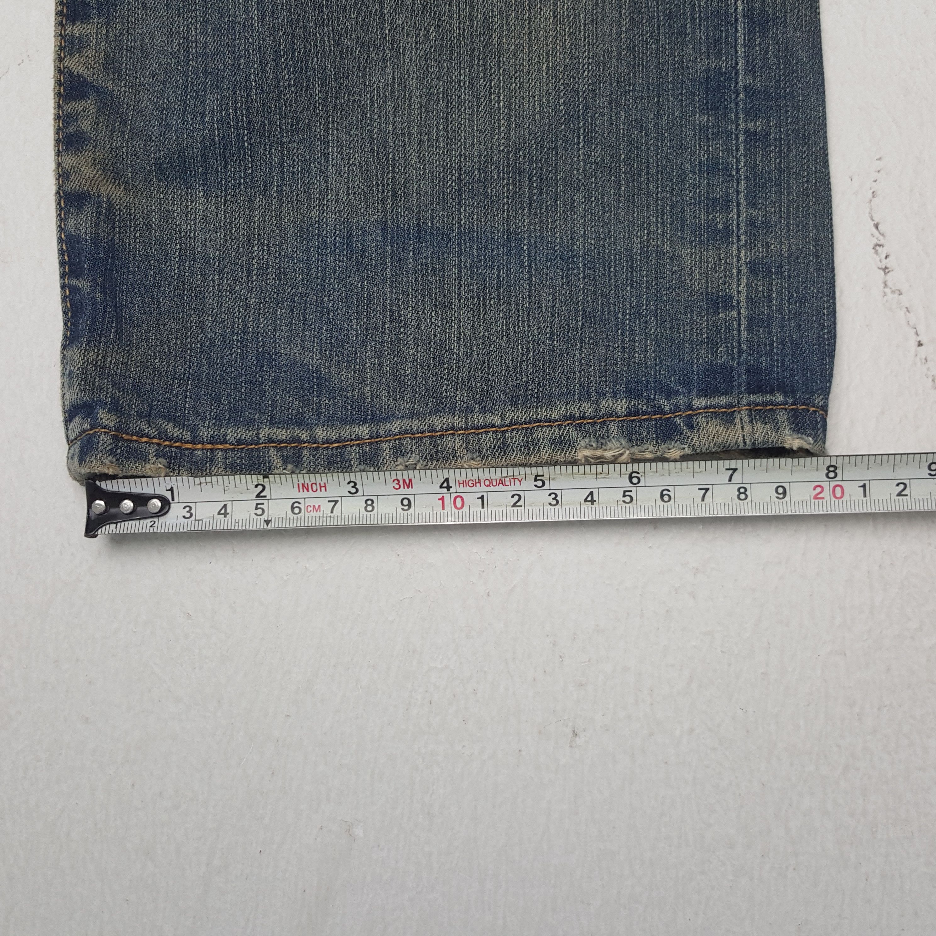 Levi's × Vintage Vintage Levi's 501 American Distressed Grunge Denim Jeans Size US 31 - 13 Thumbnail