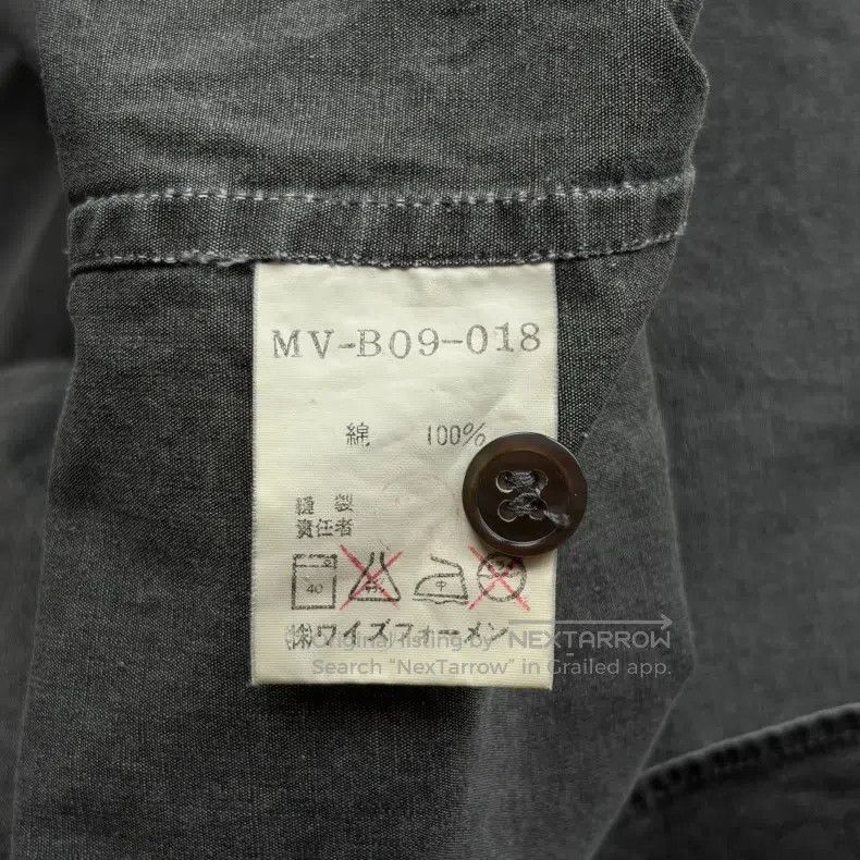 Yohji Yamamoto Yohji Yamamoto size os 90s Natural Fall Vintage Shirt Size US M / EU 48-50 / 2 - 7 Thumbnail