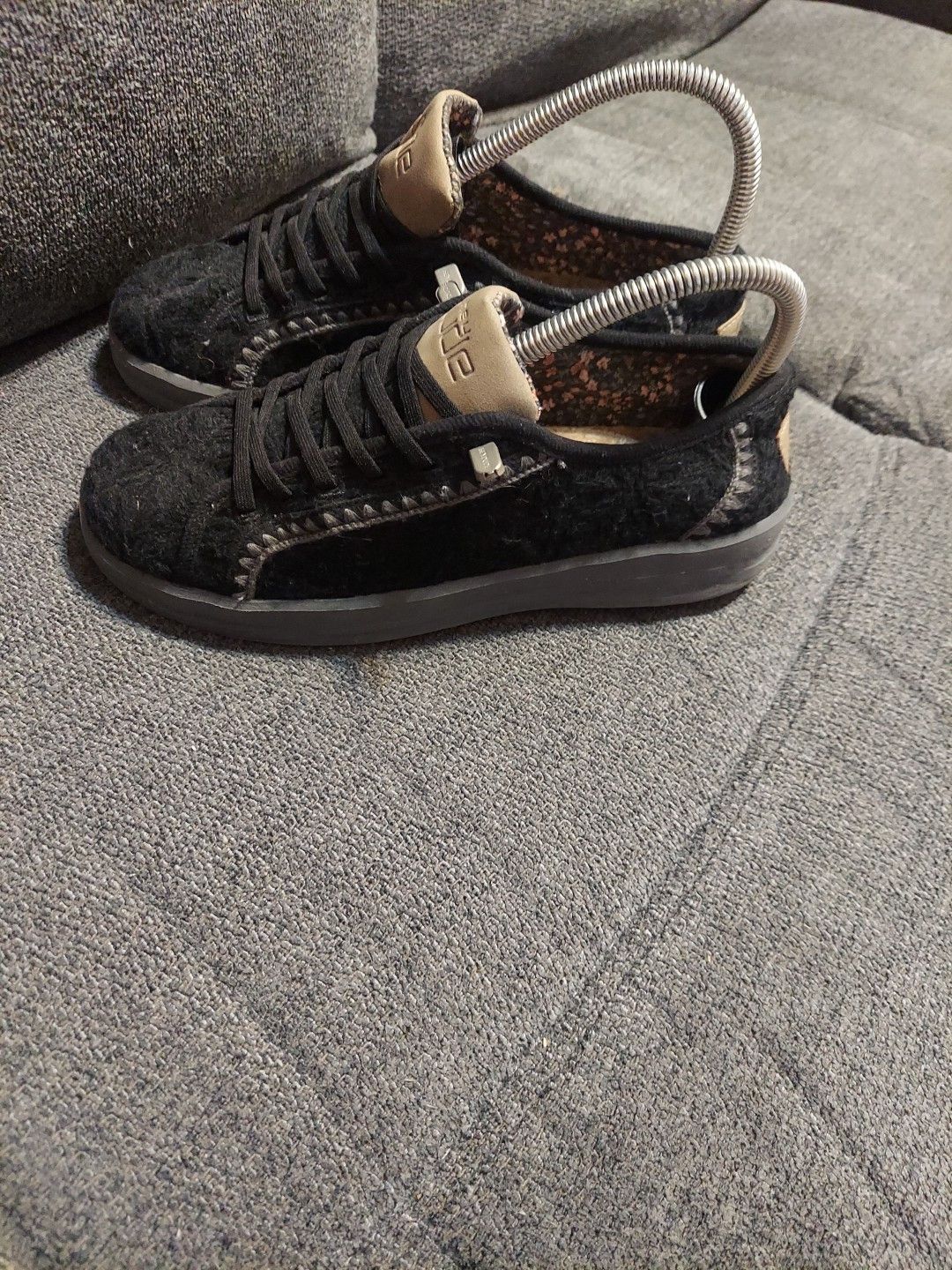 Other Hey Dude Womens Karina Black Size 6 Sneakers Shoes Size US 6 / IT 36 - 3 Thumbnail