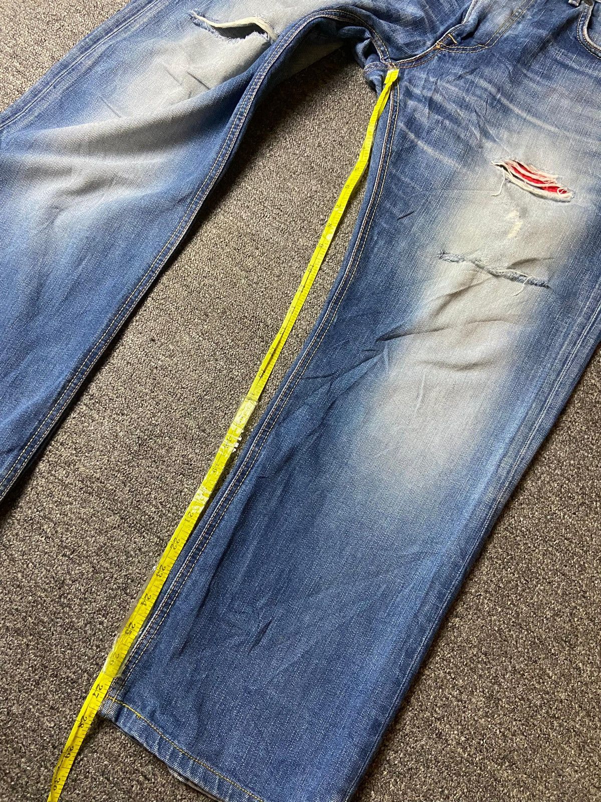 Edwin × Japanese Brand × Vintage Vintage EDWIN 503 Regular Fit Denim Jeans (128) Size US 42 / EU 58 - 9 Thumbnail