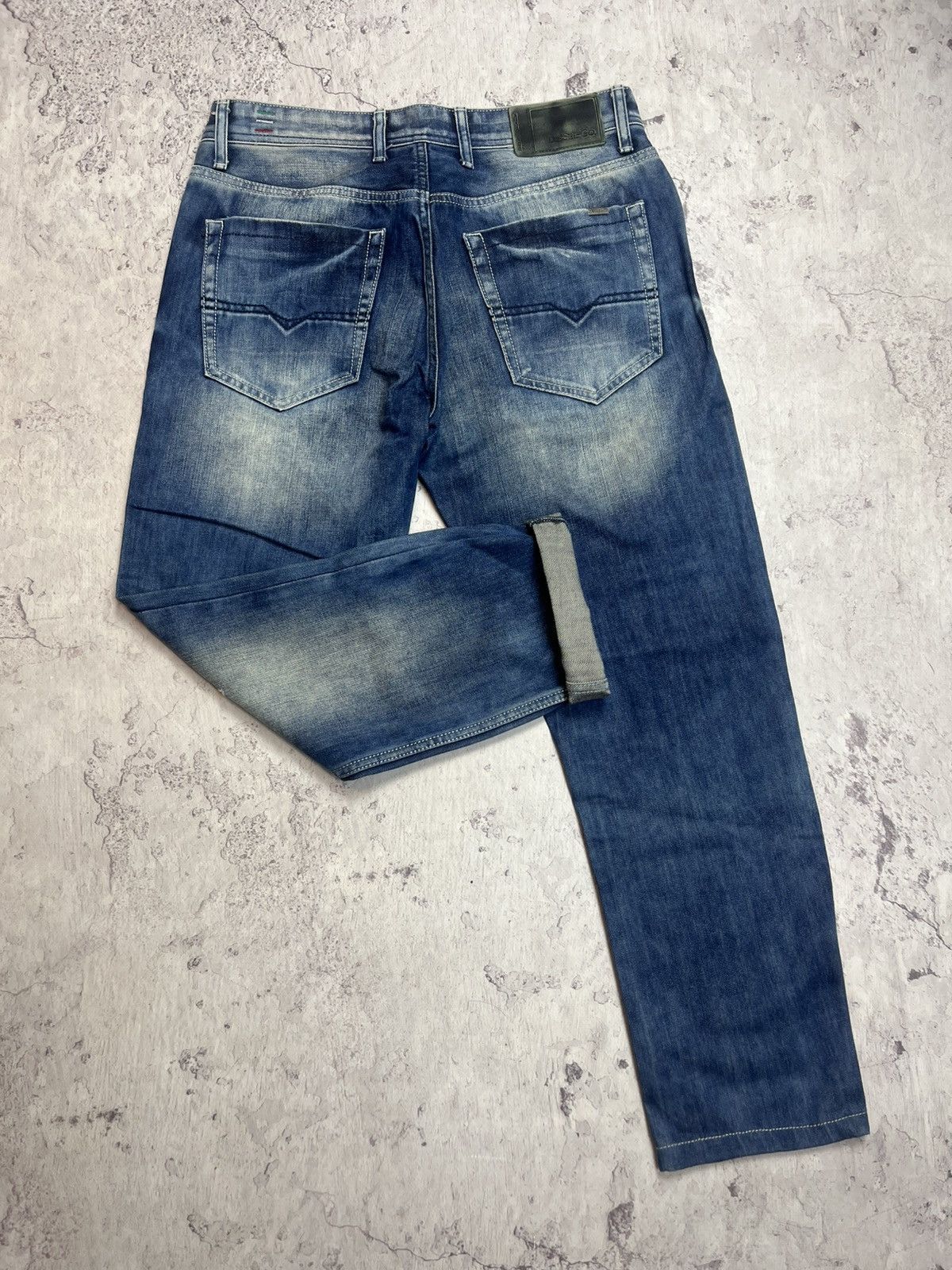 Distressed Denim × Hollywood Ranch Market × Japan Blue Blue Blue 