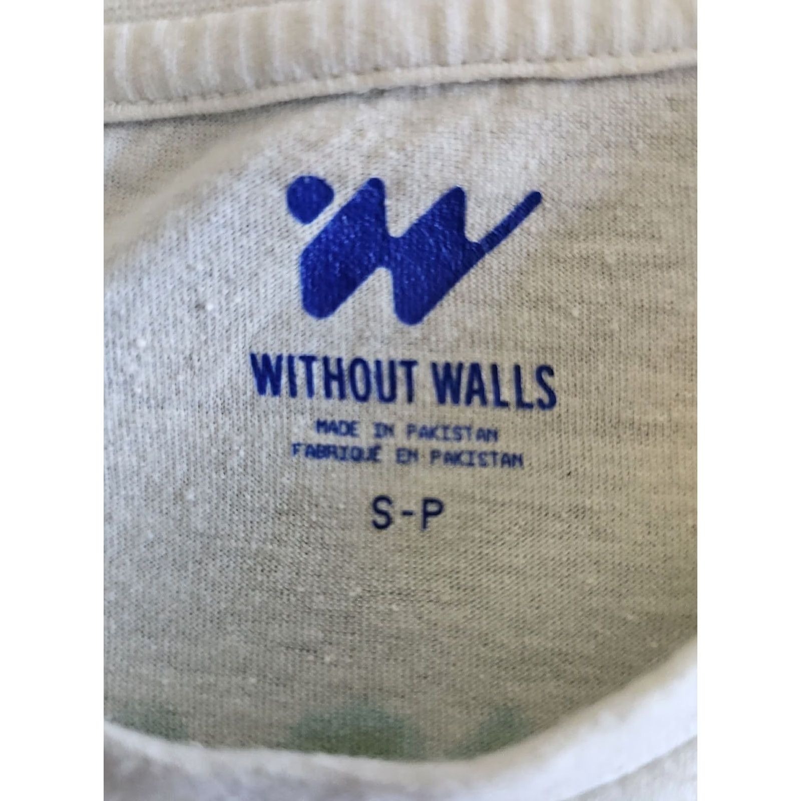 Walls Without Walls T-Shirt Short Sleeve Pocket Tie-Dye Multicolor Small Mens Womens Unisex Adults Crew Neck Small Pocket TShirt Size US S / EU 44-46 / 1 - 6 Thumbnail