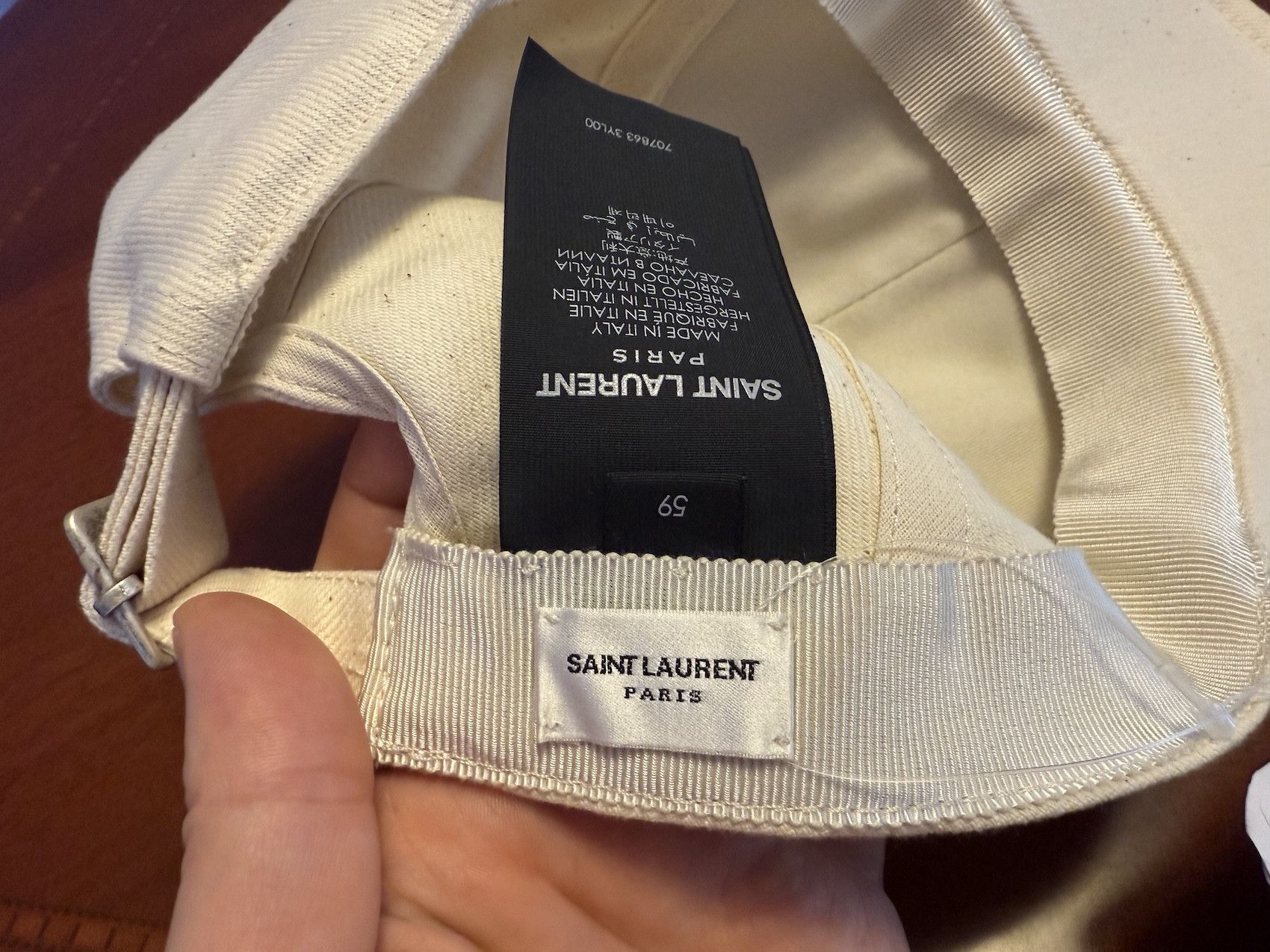 Saint Laurent Paris B-cap Size ONE SIZE - 5 Thumbnail