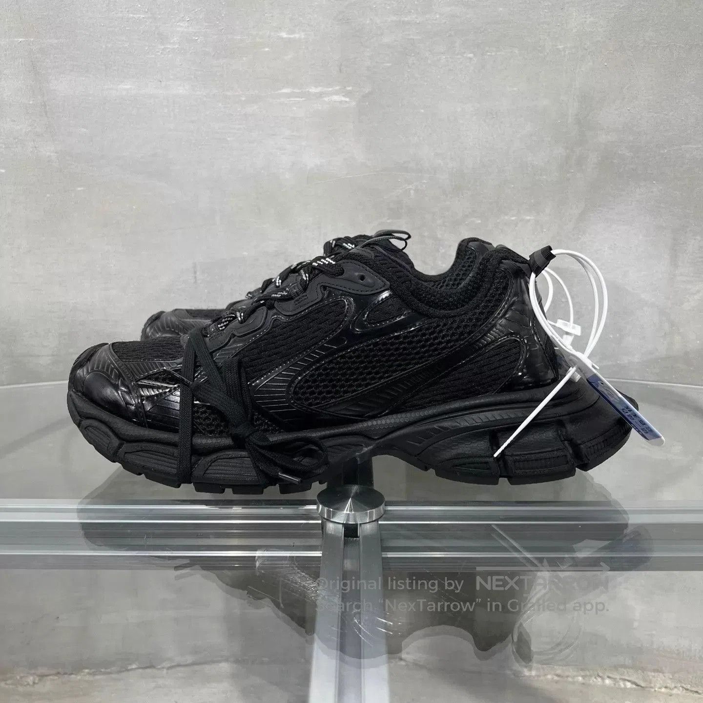 Balenciaga Black High. Size US 12 / EU 45 - 3 Thumbnail