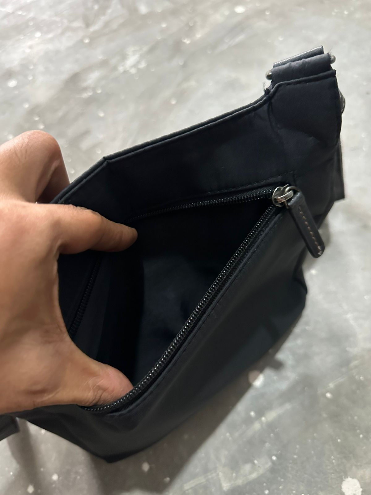 Yohji Yamamoto 🔥Ysaccs by Yohji Yamamoto nylon and leather Crossbody bag Size ONE SIZE - 6 Thumbnail