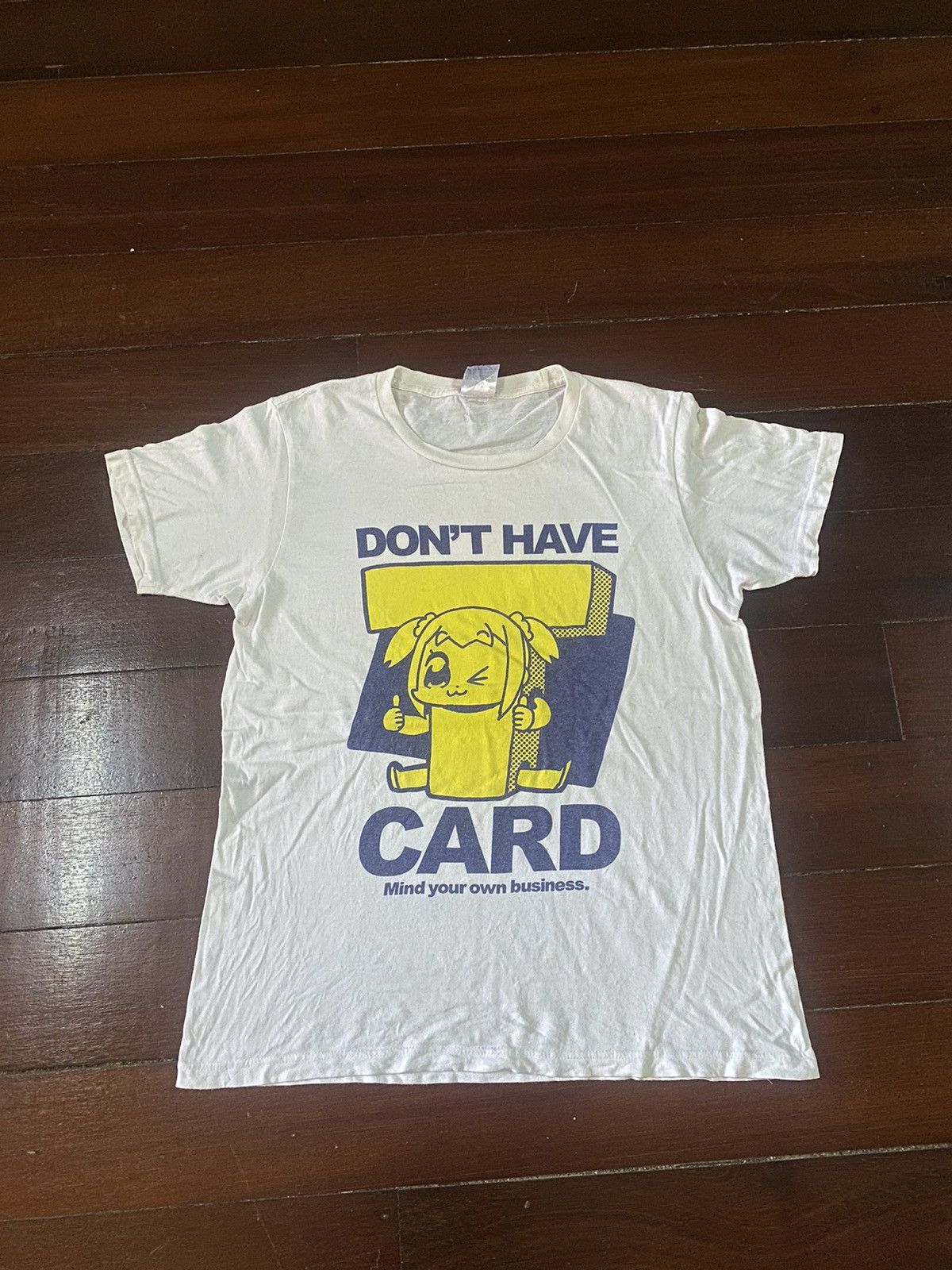 Anime × Vintage Rare pop team epic takeshobo no card anime manga japan Size US L / EU 52-54 / 3 - 2 Thumbnail