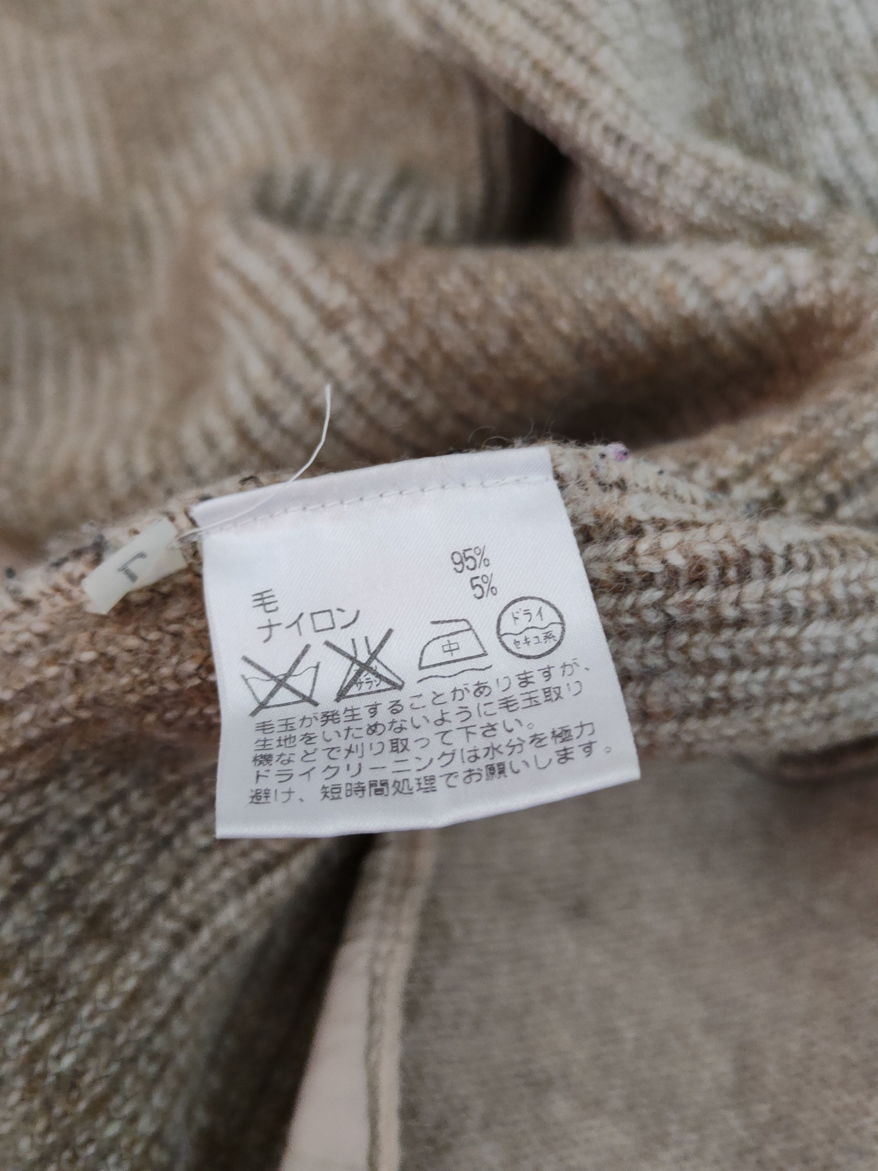 Japanese Brand Ex-Club Brown Knitwear Cardigan vintage japan #S2344 Size US L / EU 52-54 / 3 - 11 Thumbnail