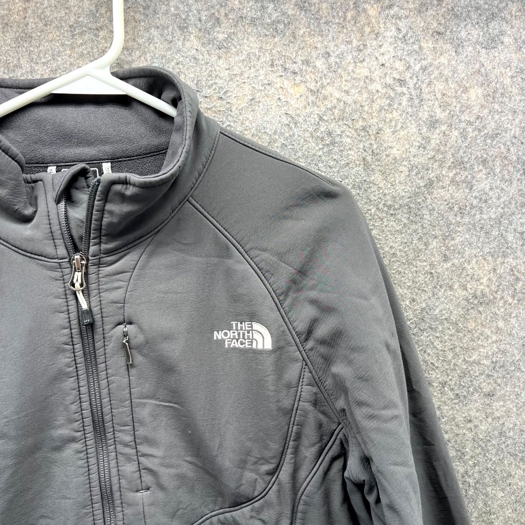 The North Face VINTAGE The North Face Sweater Womens L Gray Jacket Women Grey Full Zip Windbreaker Apex Denali Size L / US 10 / IT 46 - 7 Thumbnail