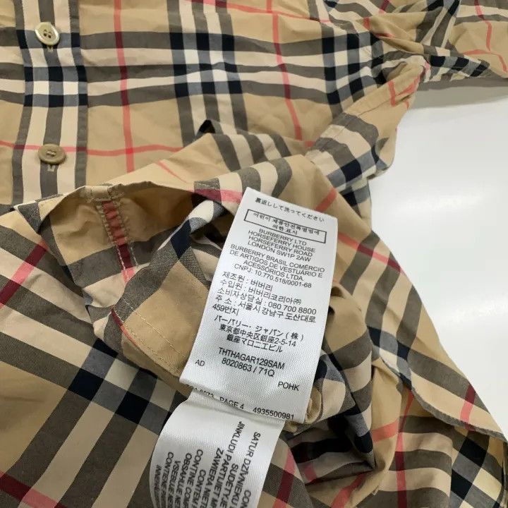 Burberry Burberry Burberry Classic Check Long Sleeve Shirt-2507 Size US XS / EU 42 / 0 - 4 Thumbnail