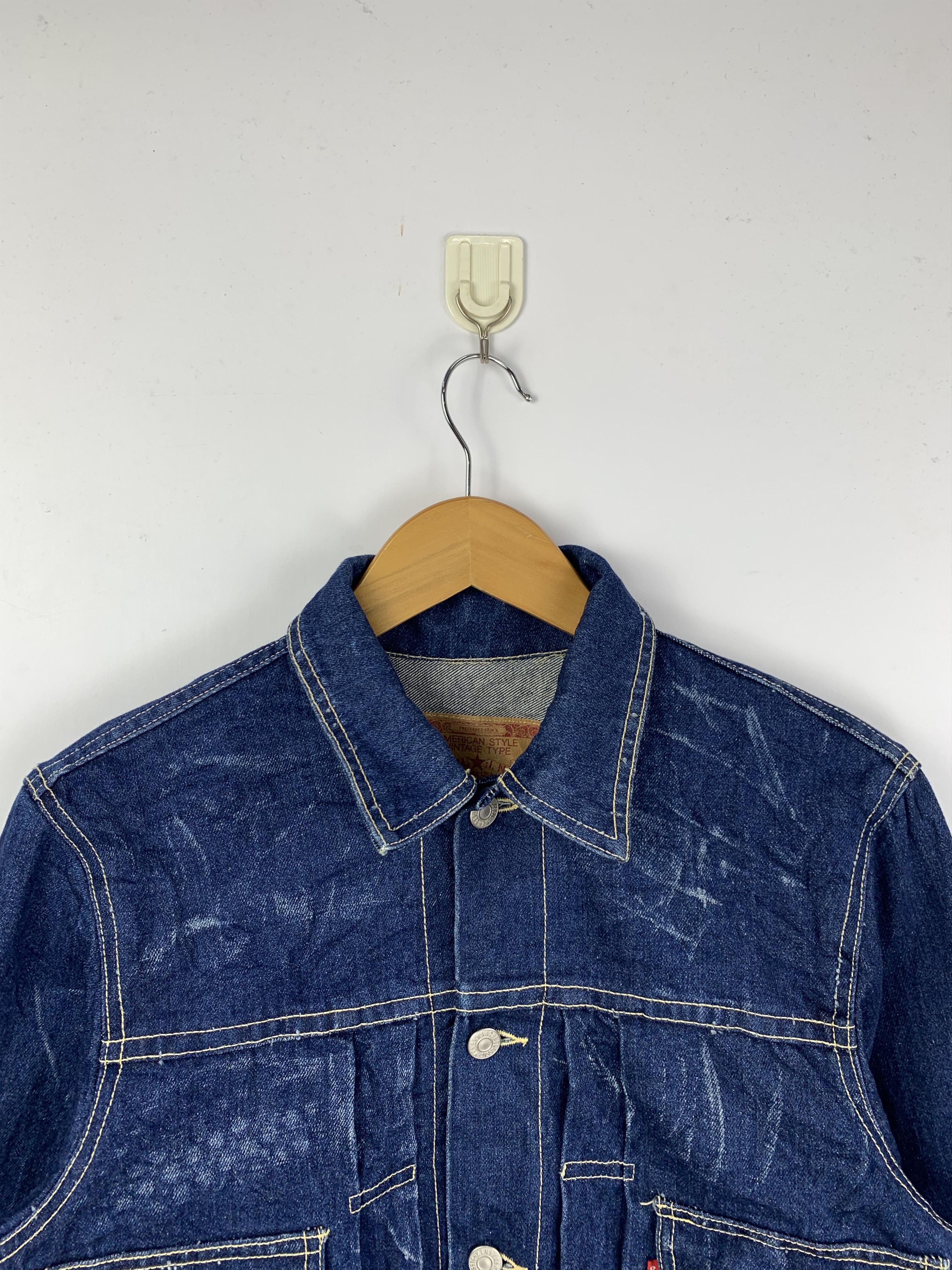 Vintage Vintage American Style Unisex Denim Jacket Size US XS / EU 42 / 0 - 2 Thumbnail