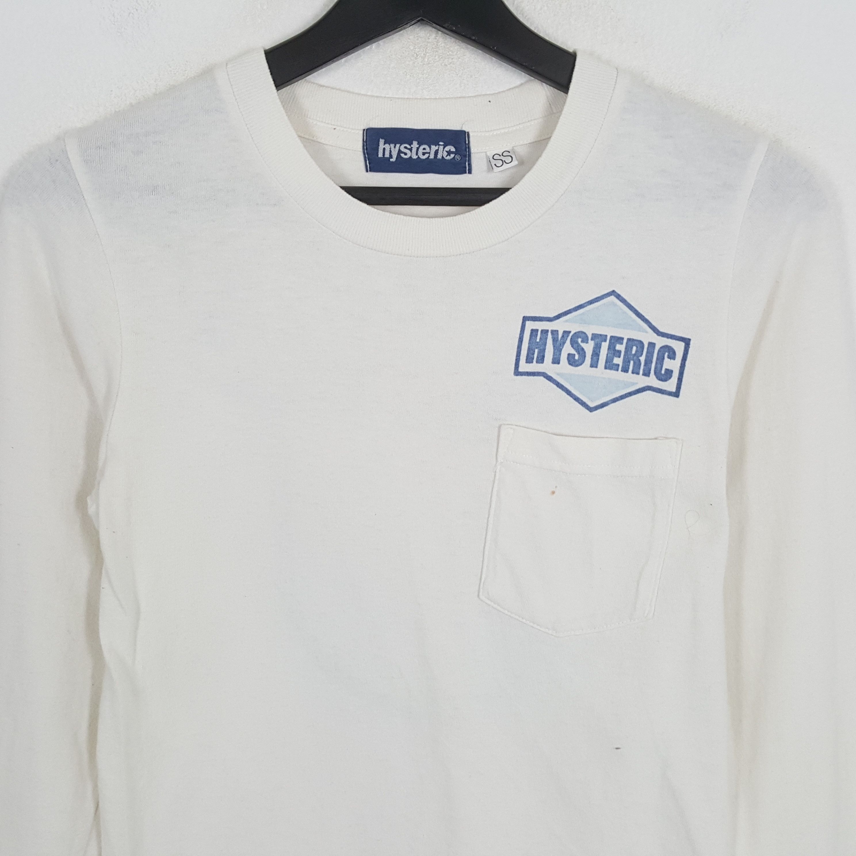 Hysteric Glamour HYSTERIC GLAMOUR Japanese Brand Long Sleeve Tshirt Size XS / US 0-2 / IT 36-38 - 4 Thumbnail