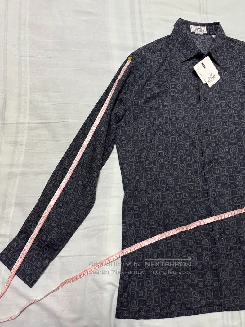Hermes Hermes size 41 Cashmere shirt, 70% cashmere + 30% mulberry Size US L / EU 52-54 / 3 - 6 Thumbnail