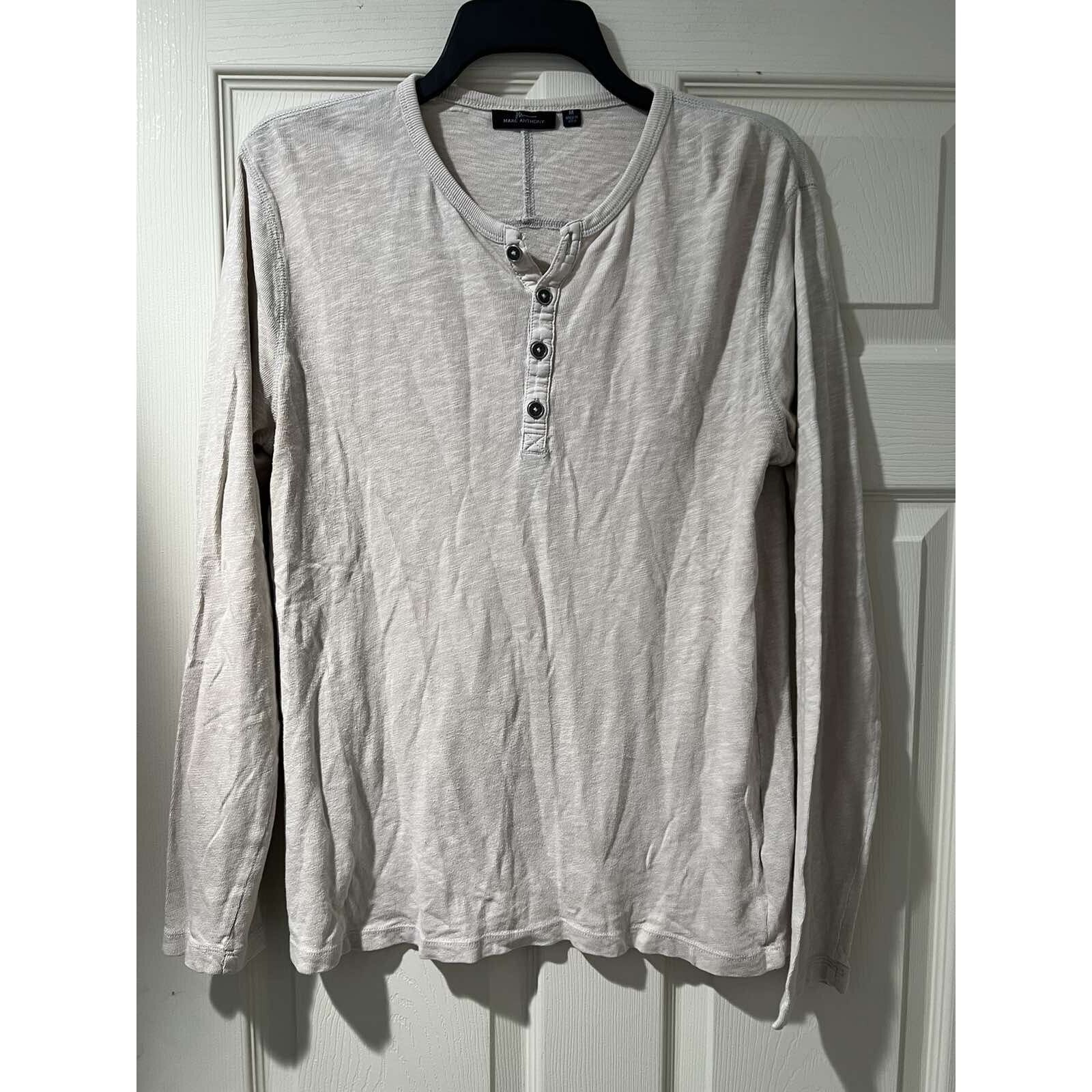 Marc Anthony Cotton Blend Beige Size M A001735 Size US M / EU 48-50 / 2 - 1 Thumbnail