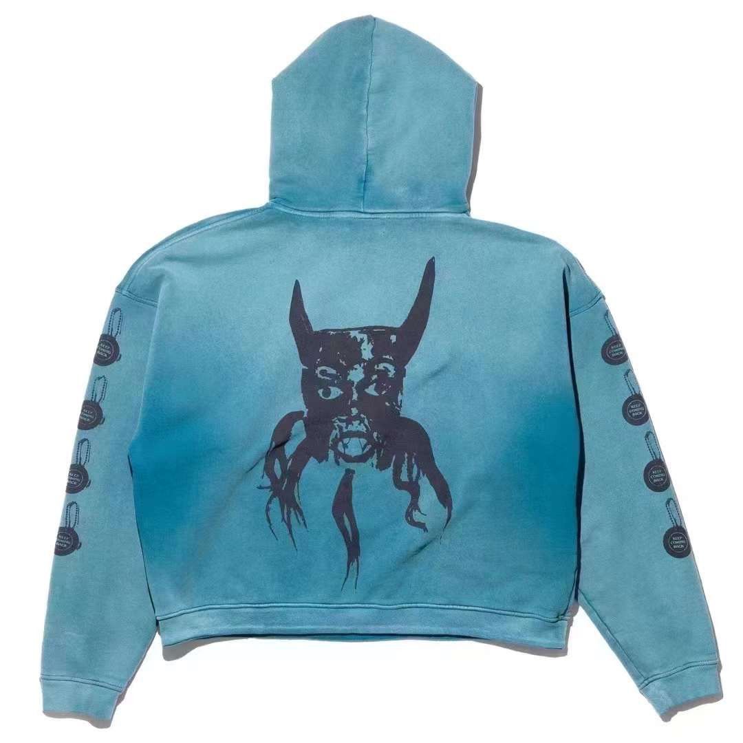 Enfants Riches Deprimes Enfants Riches Deprimes Do What Thou Wilt Hoodie Blue Green Size US XL / EU 56 / 4 - 2 Thumbnail