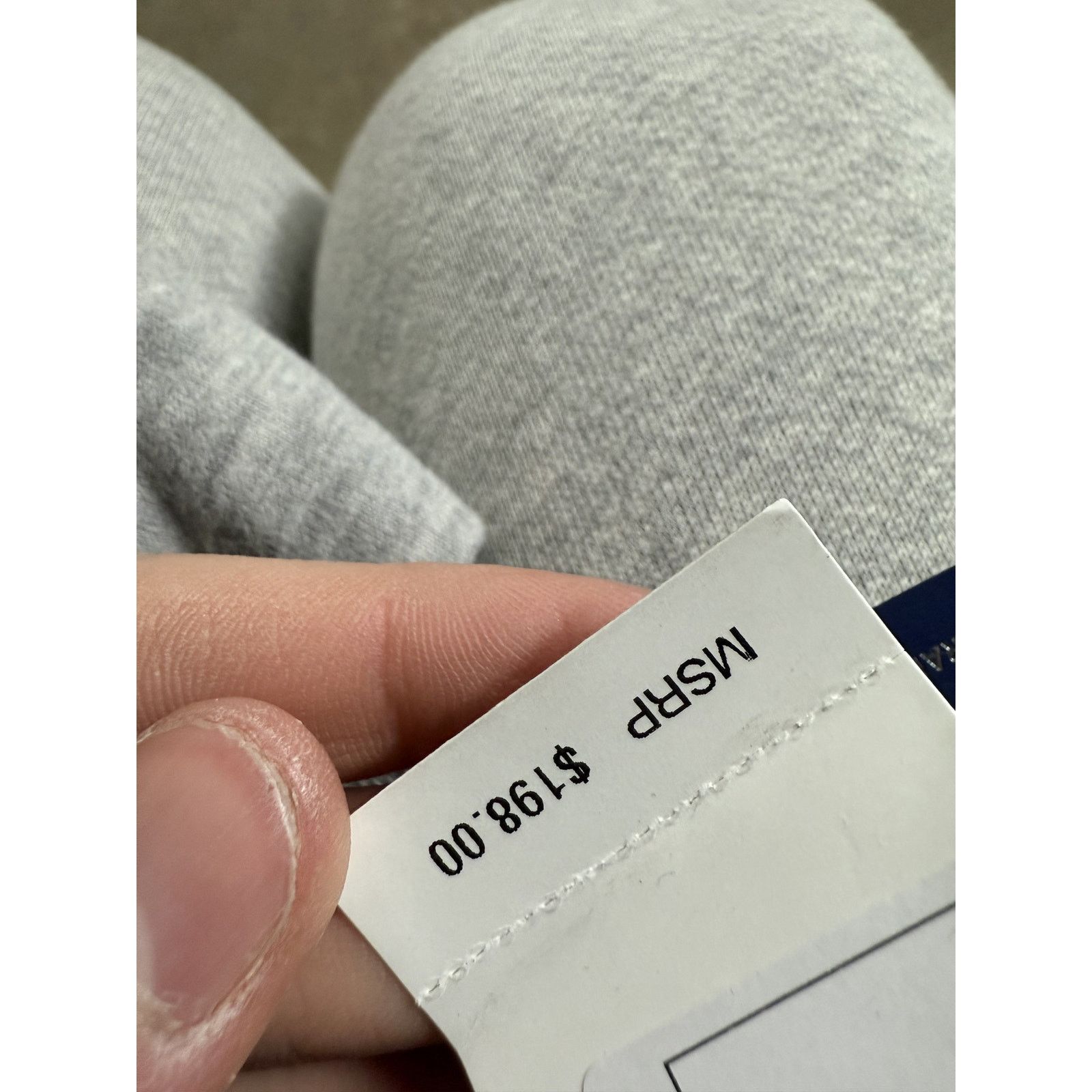 Nike Polo Sweats Velour Grey New XXL With Tags Size US 40 / EU 56 - 4 Thumbnail