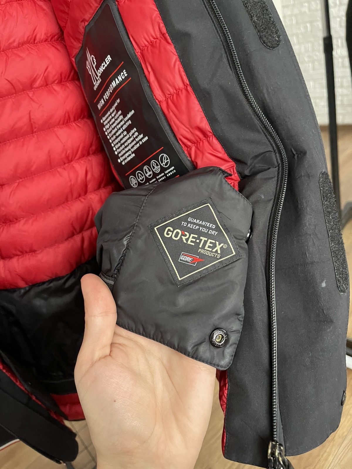 Moncler Grenoble Moncler Grenoble Miller Goretex Hooded Down Ski Jacket Size US L / EU 52-54 / 3 - 11 Thumbnail
